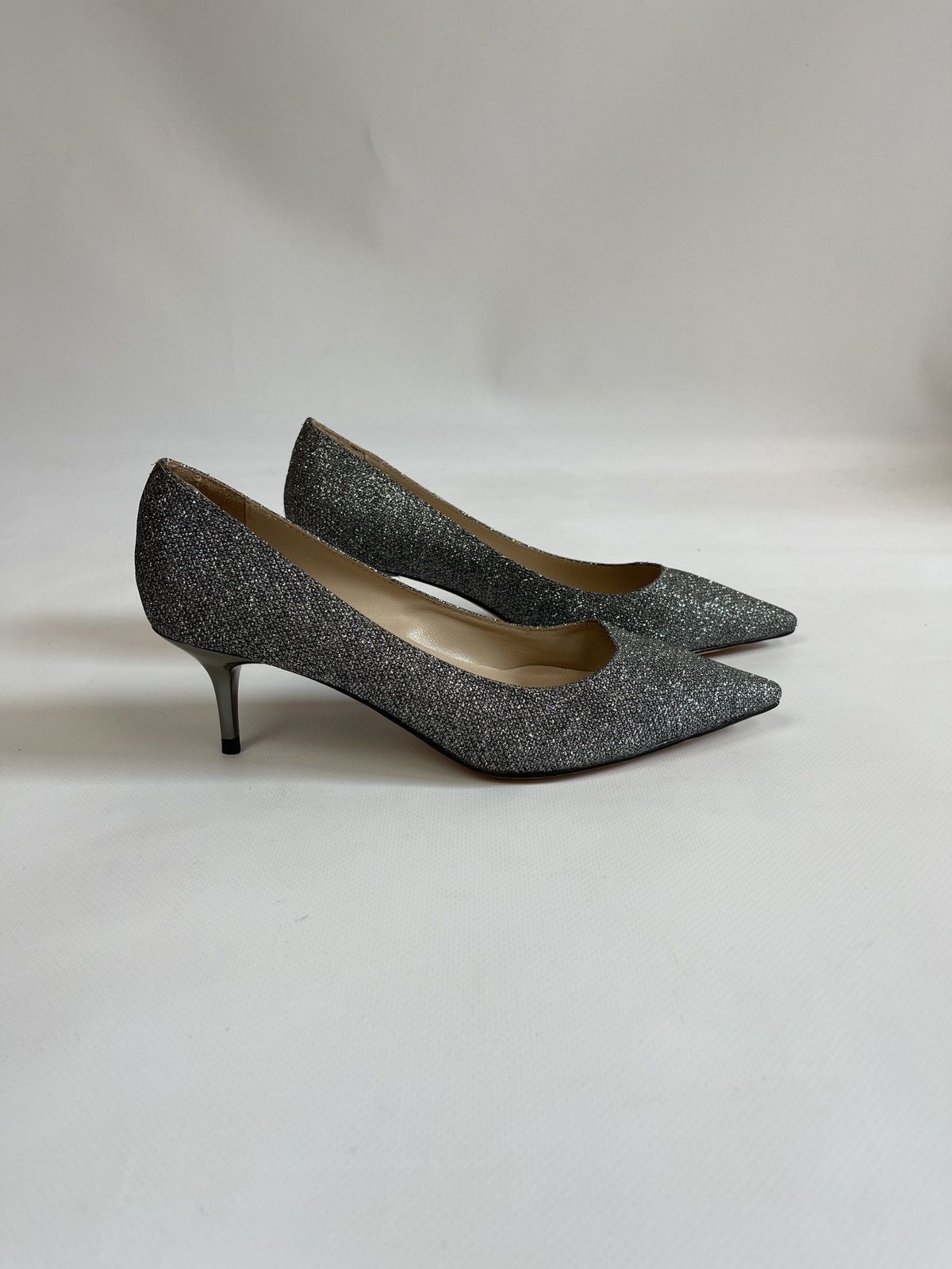 Jimmy Choo Jimmy Choo Agnes Ombré Glitter Pumps Heels Size US 5 / IT 35 - 1 Thumbnail
