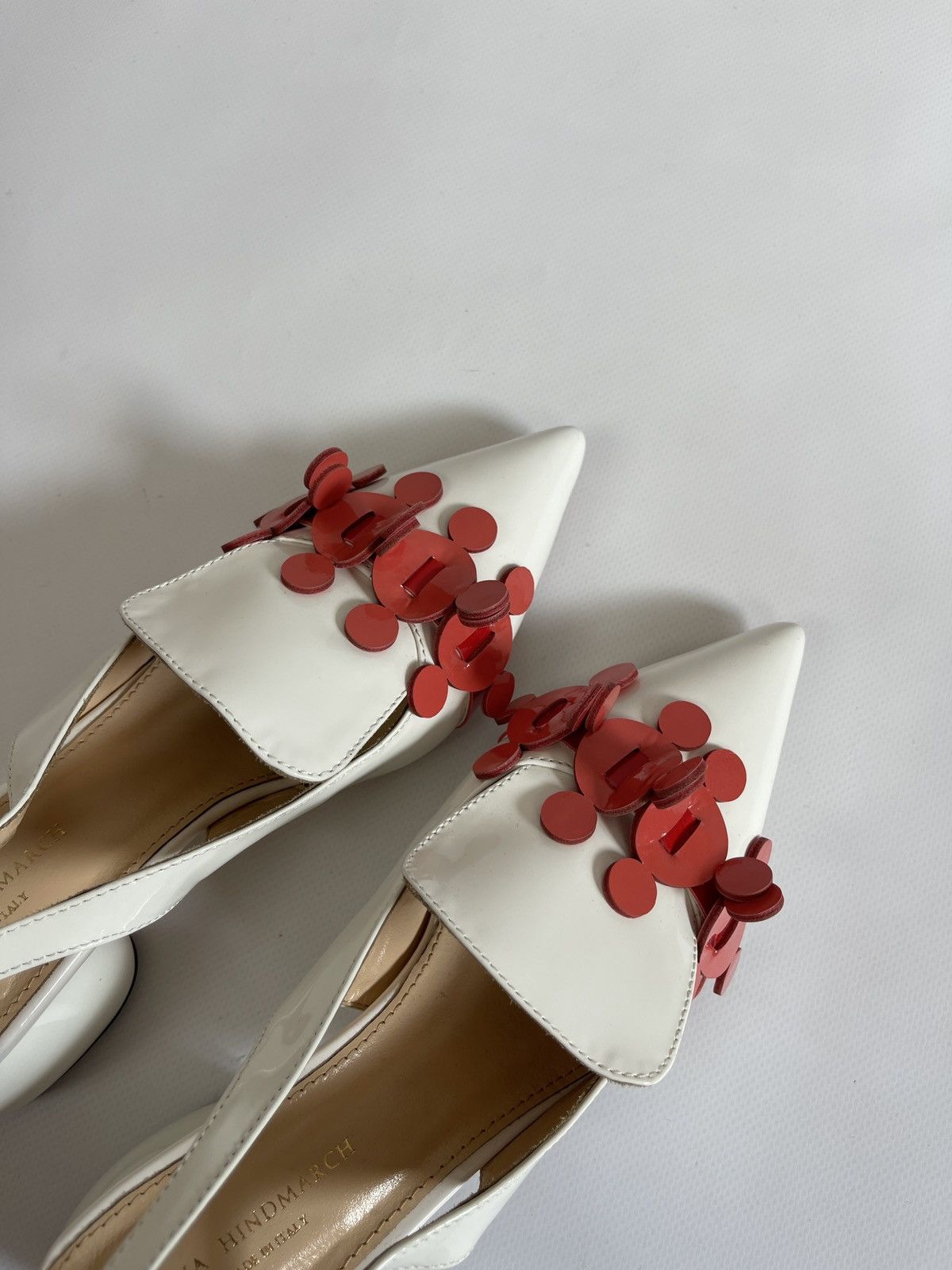 Anya Hindmarch Anya Hindmarch Sling Back Apex Pump heels Mules Shoes Size US 5 / IT 35 - 7 Thumbnail