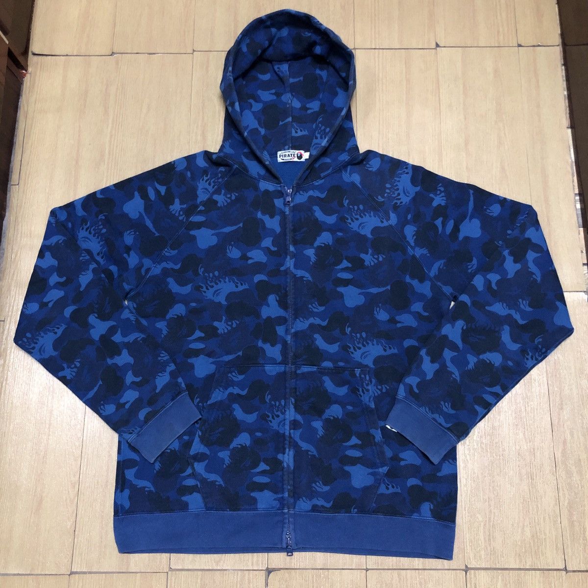 Bape Bape Pirate Store Fire Camo Hoodie Size US L / EU 52-54 / 3 - 3 Thumbnail