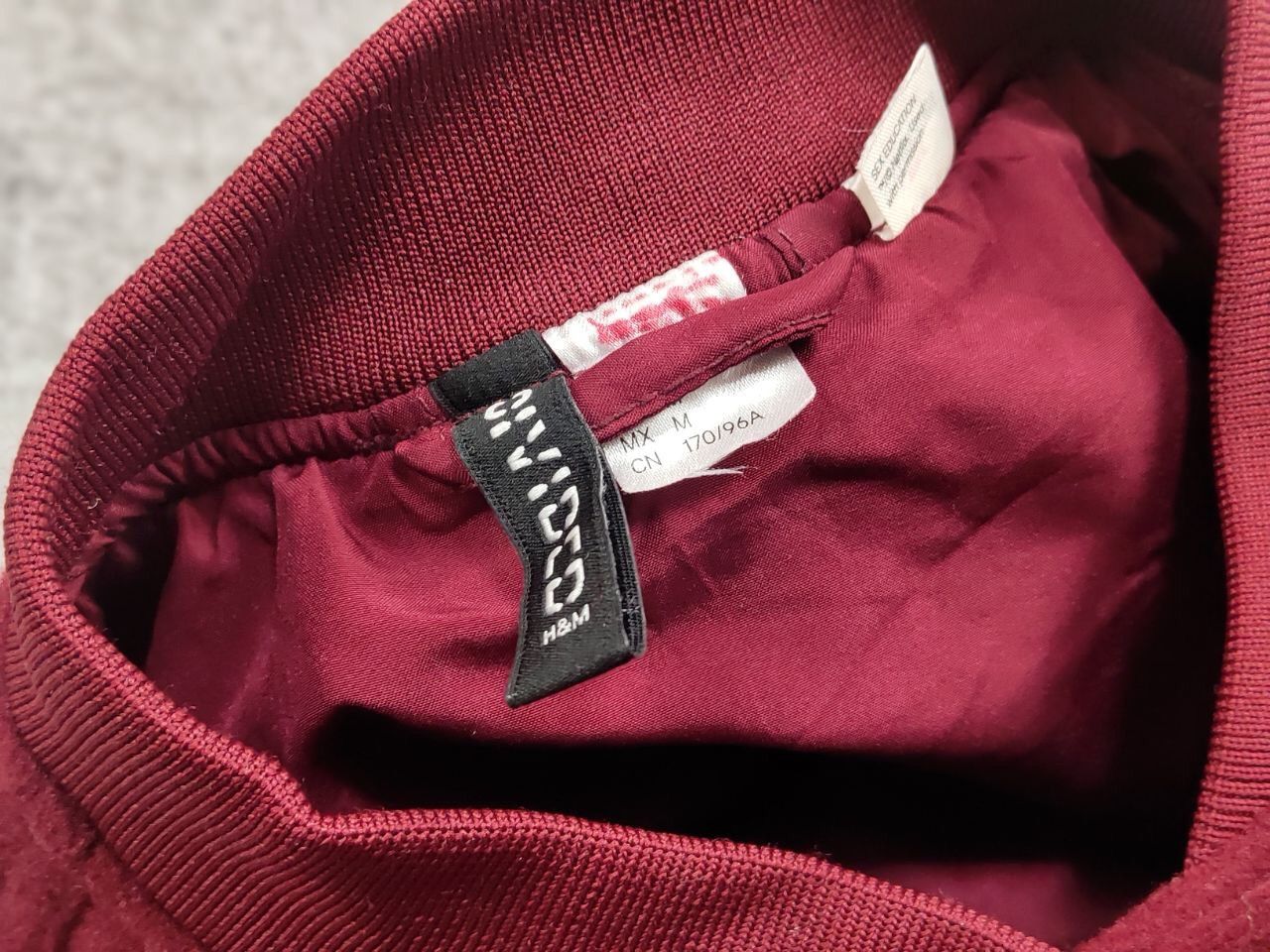 Vintage Vintage Varsity Bomber Jacket Dolphins burgundy logo Size US M / EU 48-50 / 2 - 19 Thumbnail