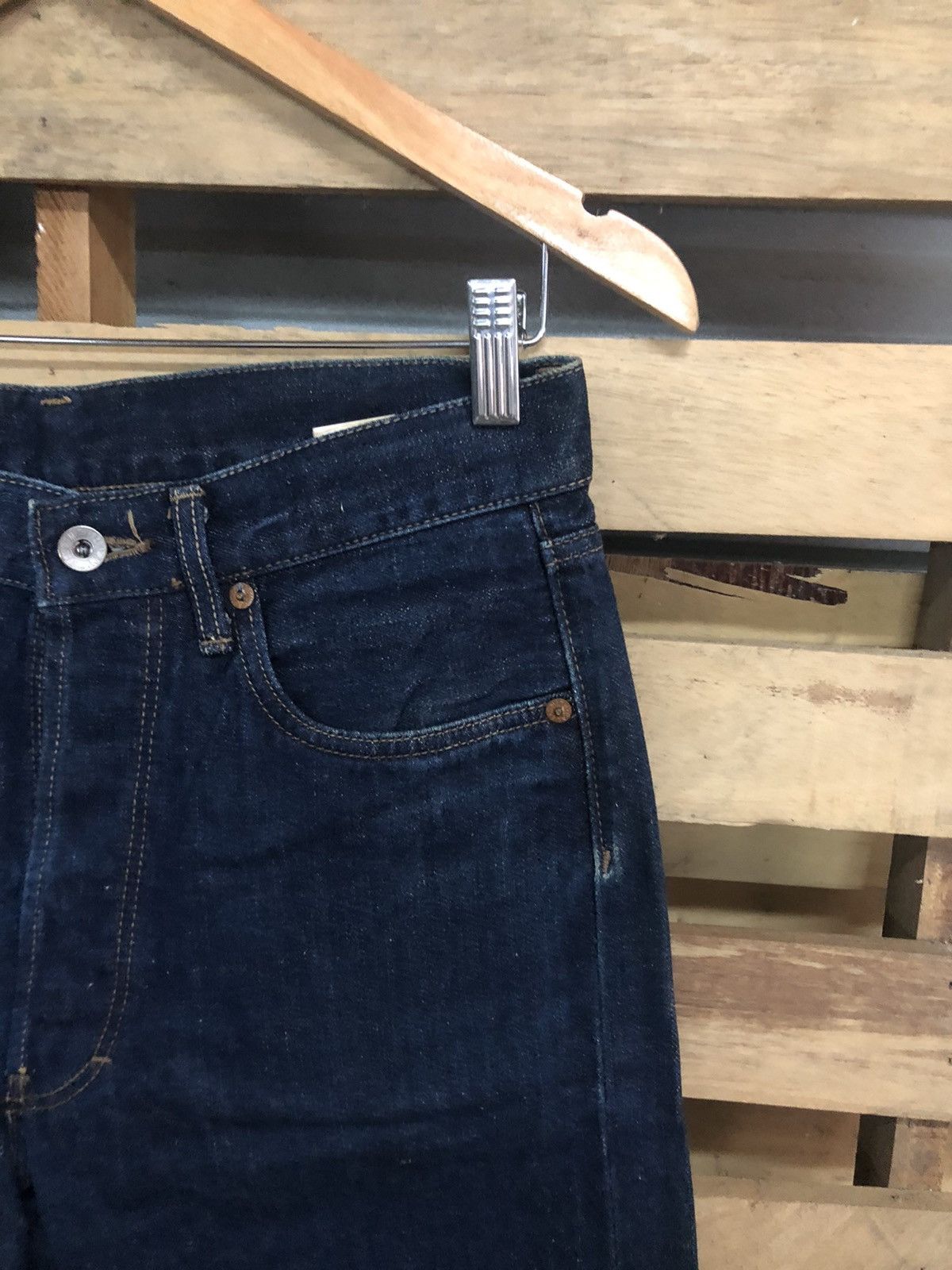 Paul Smith Rare Paul Smith Selvedge Denim Jeans Butterfly Button Donut Size US 30 / EU 46 - 5 Thumbnail