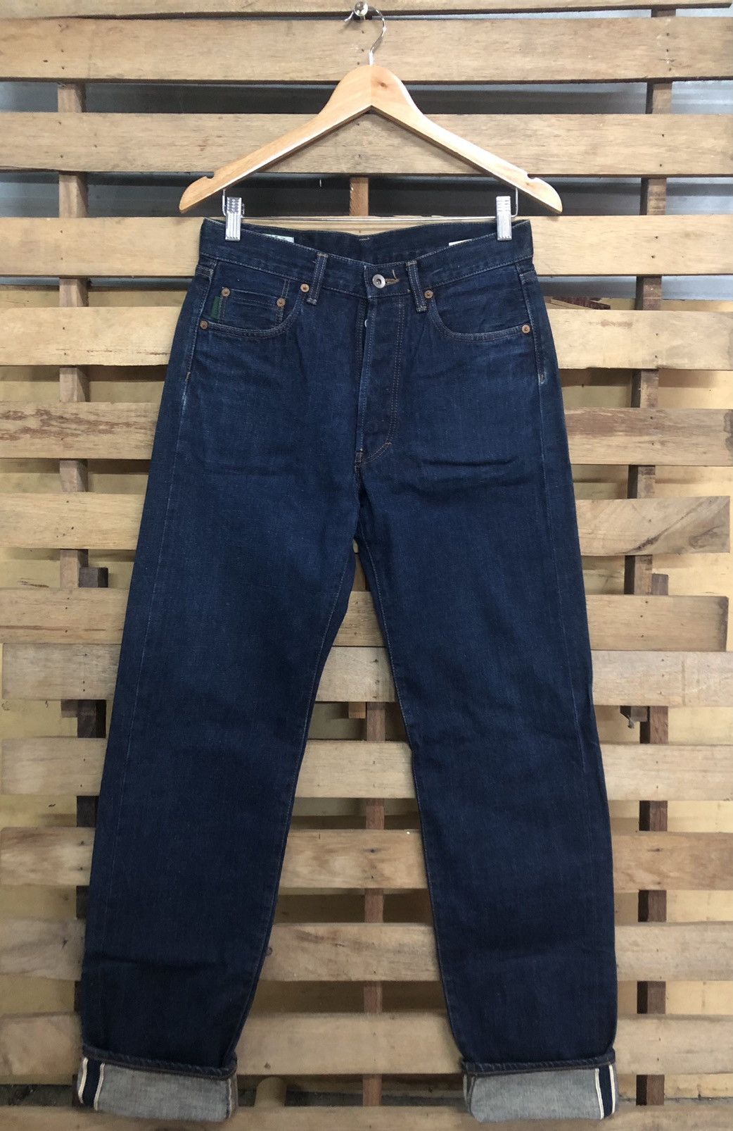 Paul Smith Rare Paul Smith Selvedge Denim Jeans Butterfly Button Donut Size US 30 / EU 46 - 1 Thumbnail