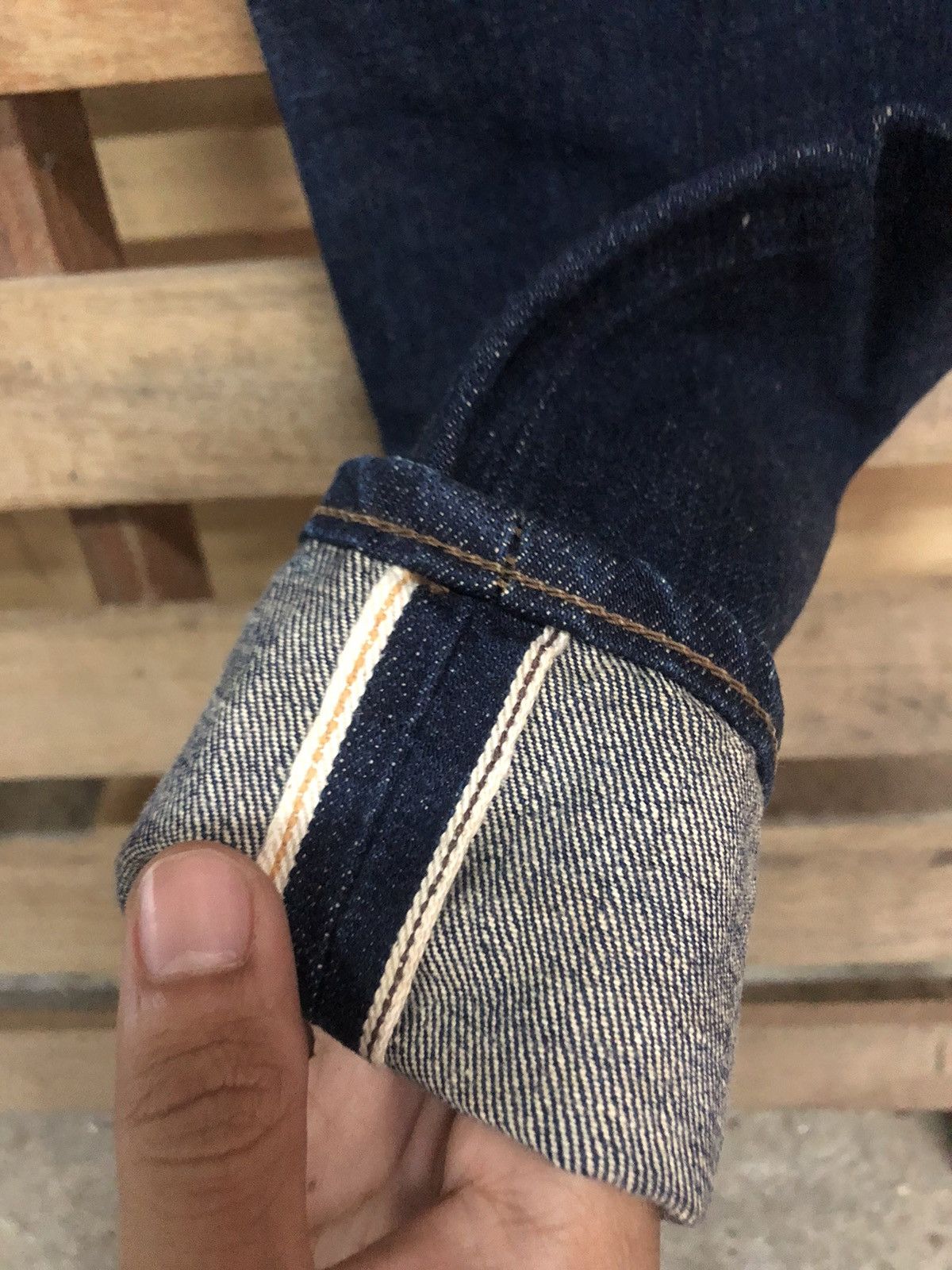 Paul Smith Rare Paul Smith Selvedge Denim Jeans Butterfly Button Donut Size US 30 / EU 46 - 10 Thumbnail