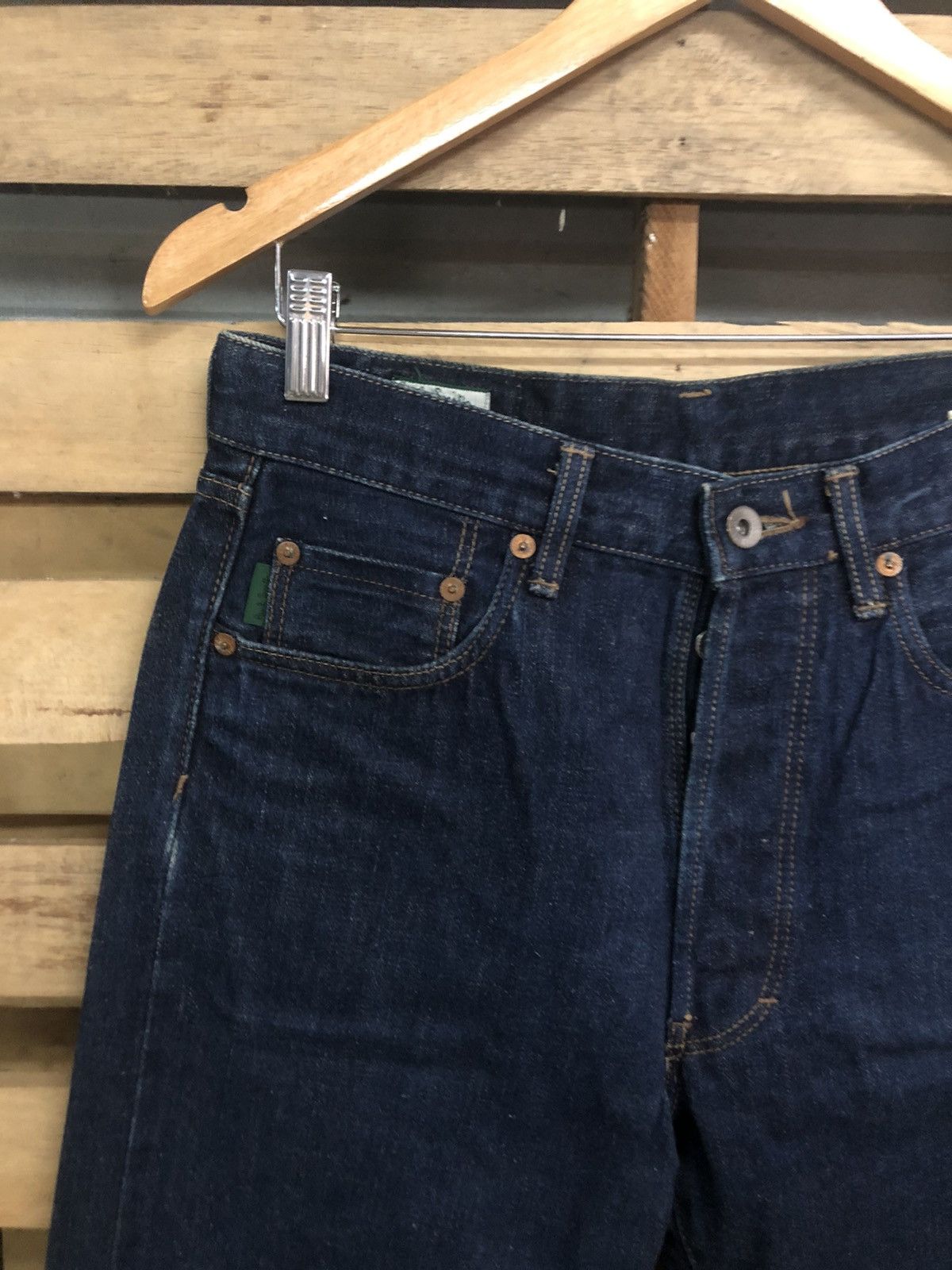 Paul Smith Rare Paul Smith Selvedge Denim Jeans Butterfly Button Donut Size US 30 / EU 46 - 6 Thumbnail