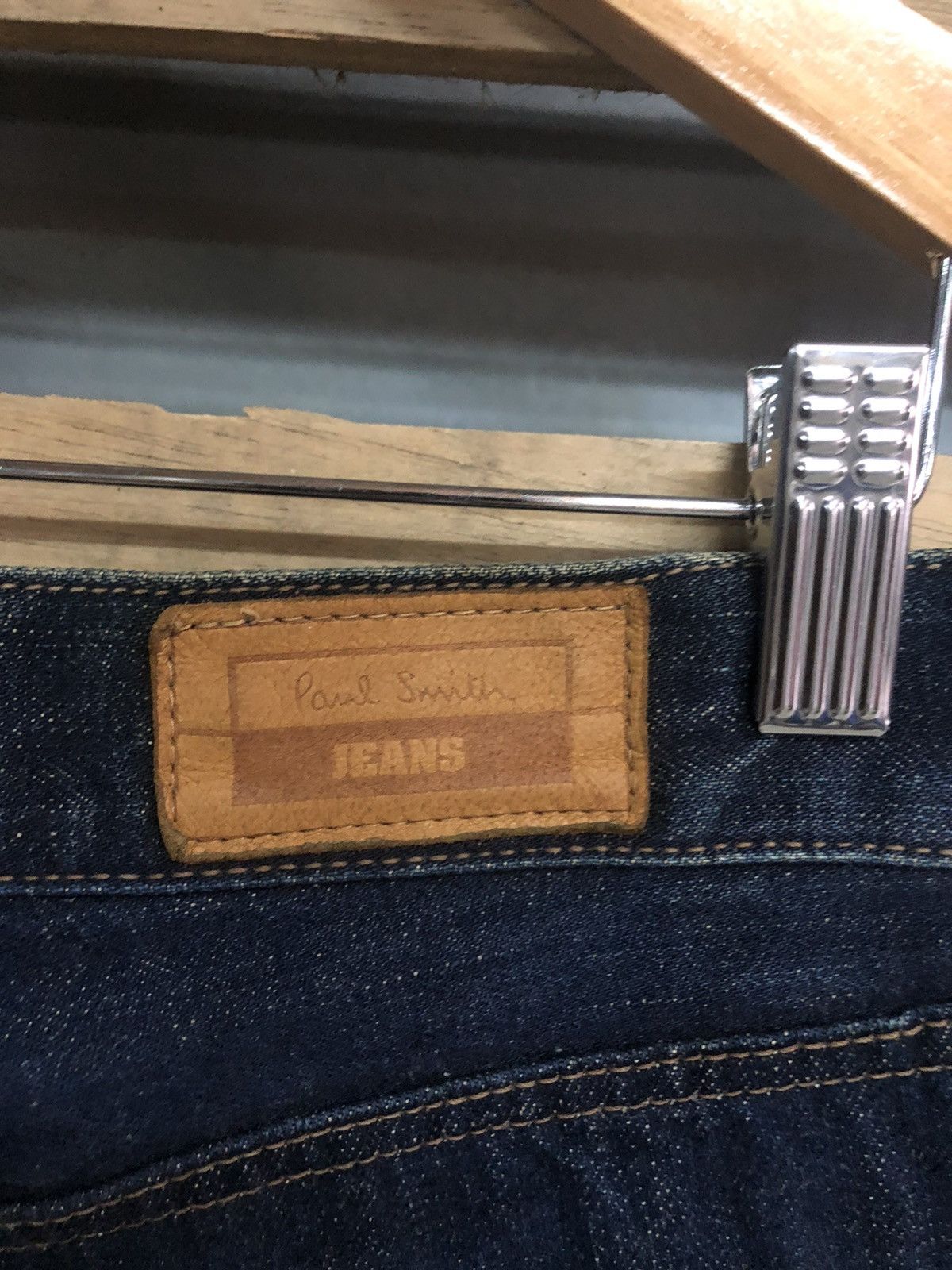 Paul Smith Rare Paul Smith Selvedge Denim Jeans Butterfly Button Donut Size US 30 / EU 46 - 13 Thumbnail