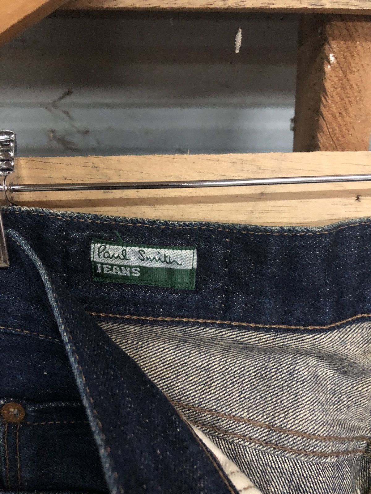Paul Smith Rare Paul Smith Selvedge Denim Jeans Butterfly Button Donut Size US 30 / EU 46 - 12 Thumbnail