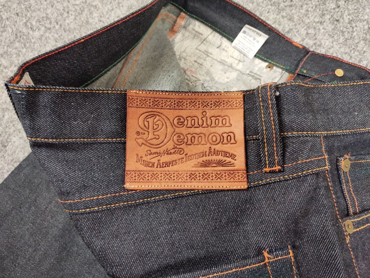 Denim Demon Denim Demon Aktiebolaget Japanese Style Brand Indigo Jeans Size US 31 - 20 Thumbnail