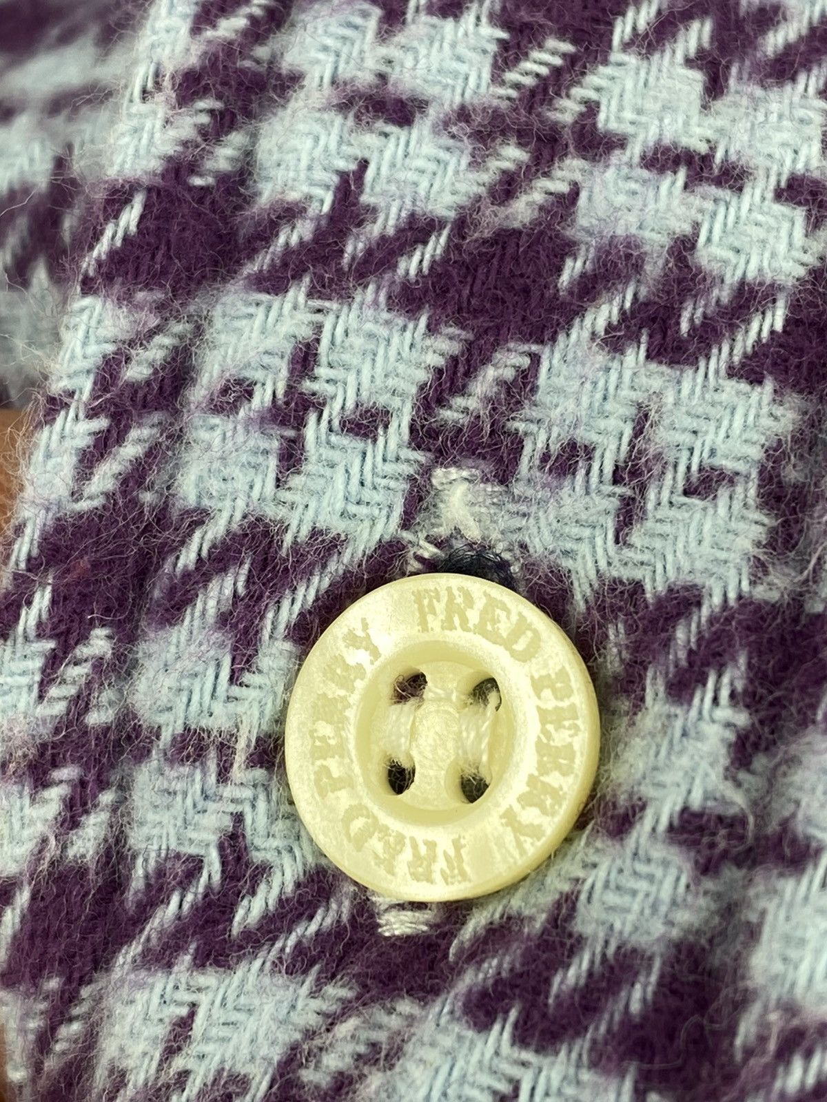 Fred Perry Vintage Fred Perry Button Up Long Sleeve Overshot Shirt Size US M / EU 48-50 / 2 - 8 Thumbnail