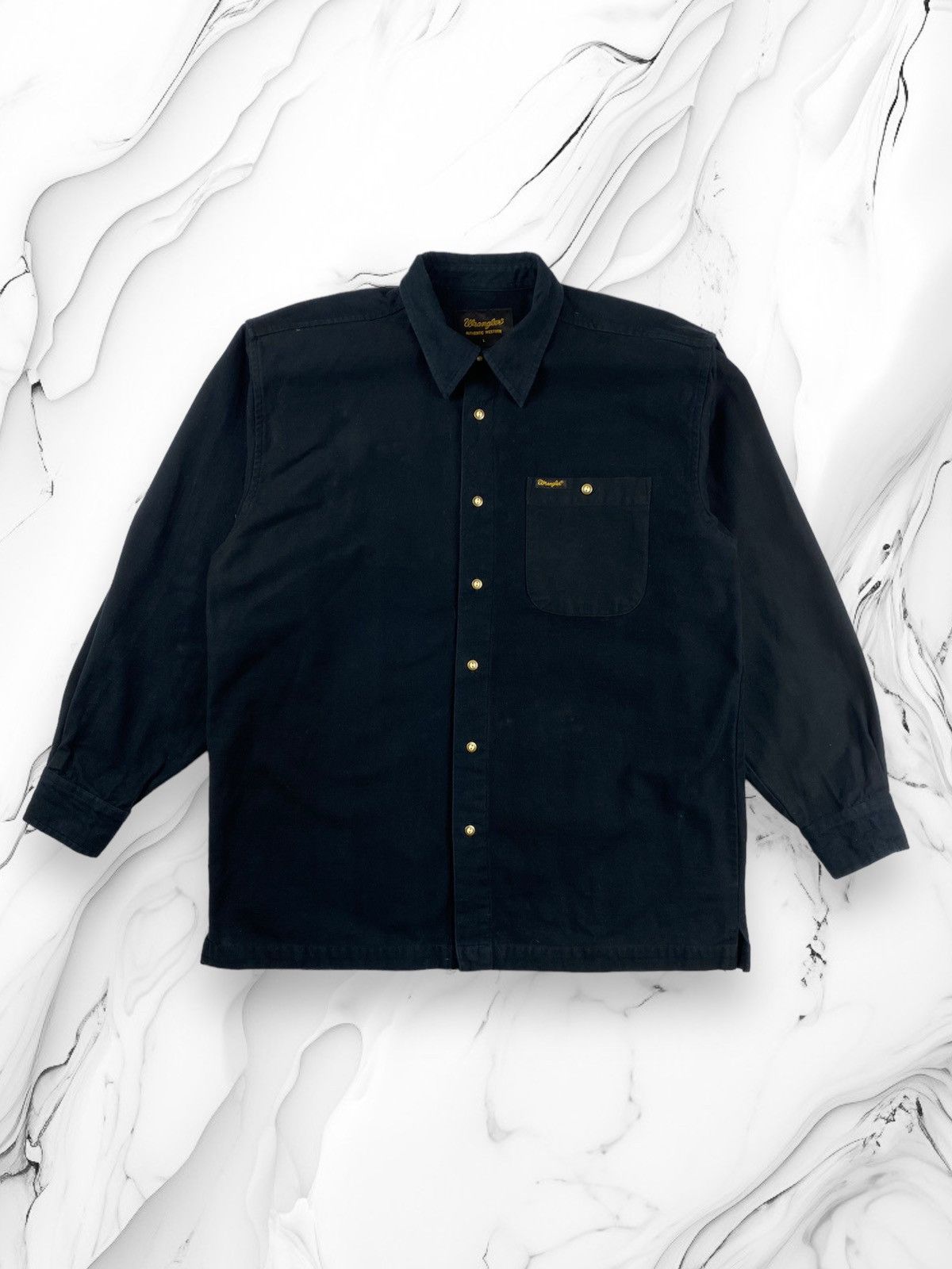 Vintage × Wrangler Mens Vintage Wrangler Overshirt Jacket Size L Size US L / EU 52-54 / 3 - 1 Thumbnail