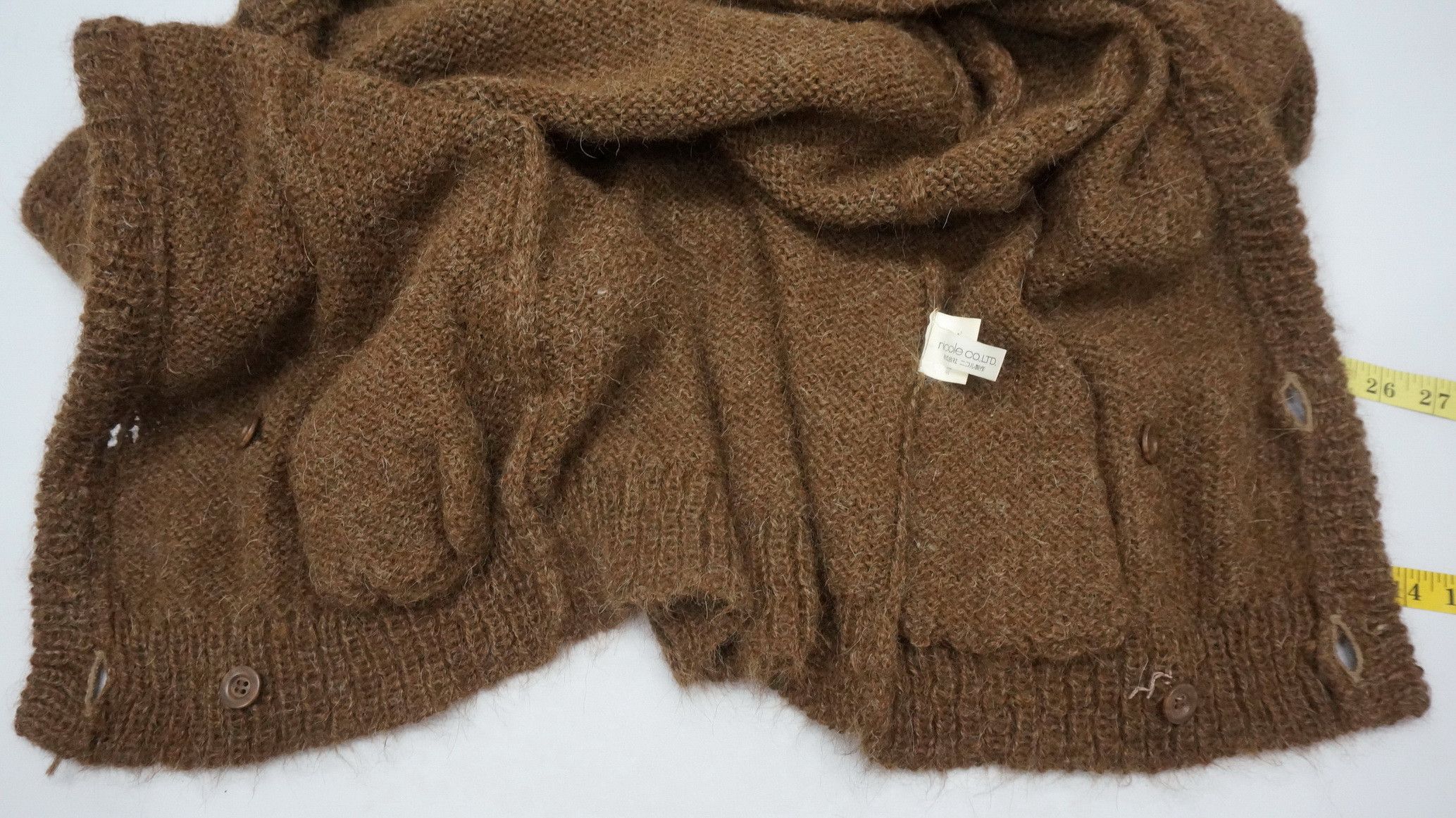 Other Rare Vintage Japan NICOLE Wool Cardigan Size US S / EU 44-46 / 1 - 18 Thumbnail