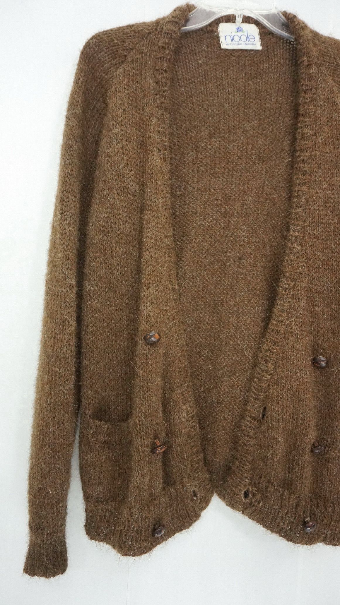 Other Rare Vintage Japan NICOLE Wool Cardigan Size US S / EU 44-46 / 1 - 3 Thumbnail