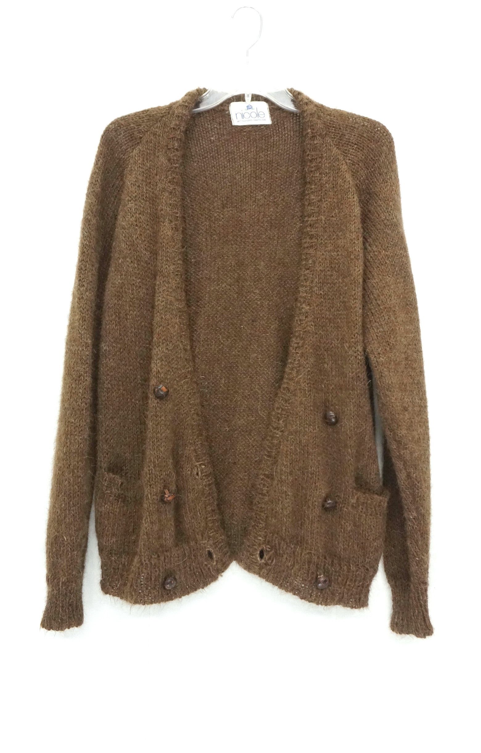 Other Rare Vintage Japan NICOLE Wool Cardigan Size US S / EU 44-46 / 1 - 1 Thumbnail