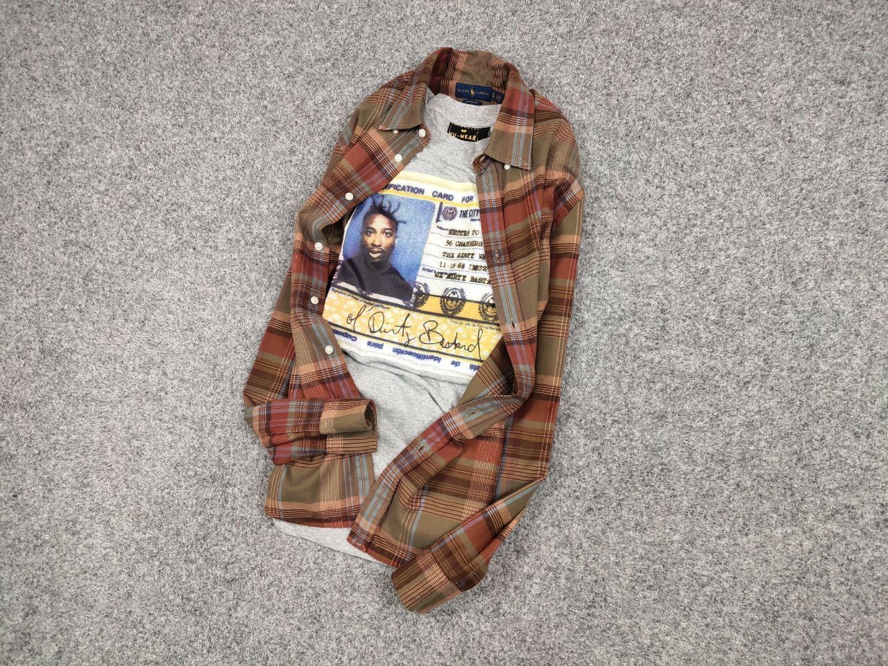 Polo Ralph Lauren Vintage Flannel Shirt Travis Scott Style Streetwear Hype Size US XL / EU 56 / 4 - 9 Thumbnail