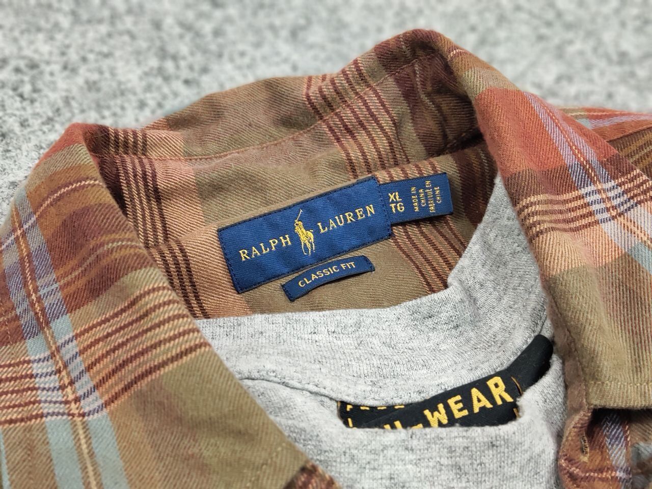 Polo Ralph Lauren Vintage Flannel Shirt Travis Scott Style Streetwear Hype Size US XL / EU 56 / 4 - 12 Thumbnail