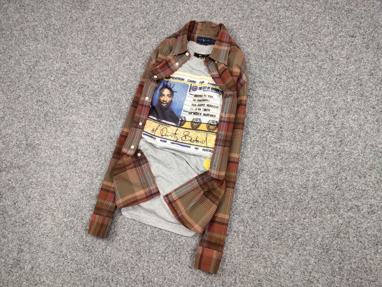 Polo Ralph Lauren Vintage Flannel Shirt Travis Scott Style Streetwear Hype Size US XL / EU 56 / 4 - 3 Thumbnail