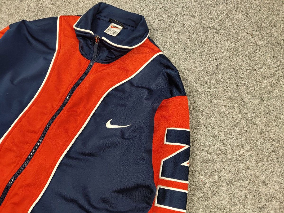 Nike Vintage Nike 90s Big Swoosh Sweatshirt windbreaker Hype y2k Size US XL / EU 56 / 4 - 4 Thumbnail