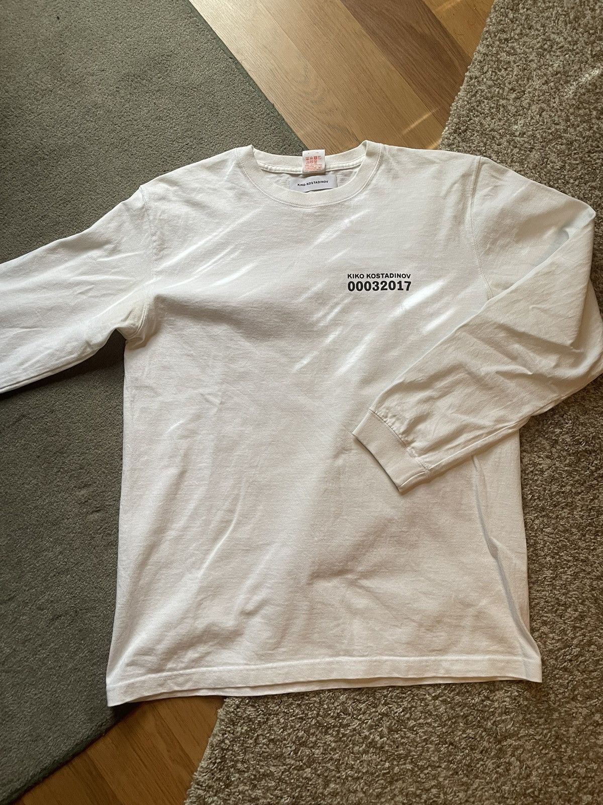 Kiko Kostadinov × OTTO 958 Long Sleeve White Tee | Grailed