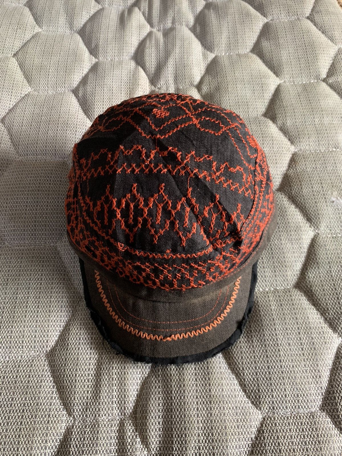 CA4LA × Japanese Brand 💸BINDINGOFFER💸Ca4la boro sashiko hats Size ONE SIZE - 5 Thumbnail