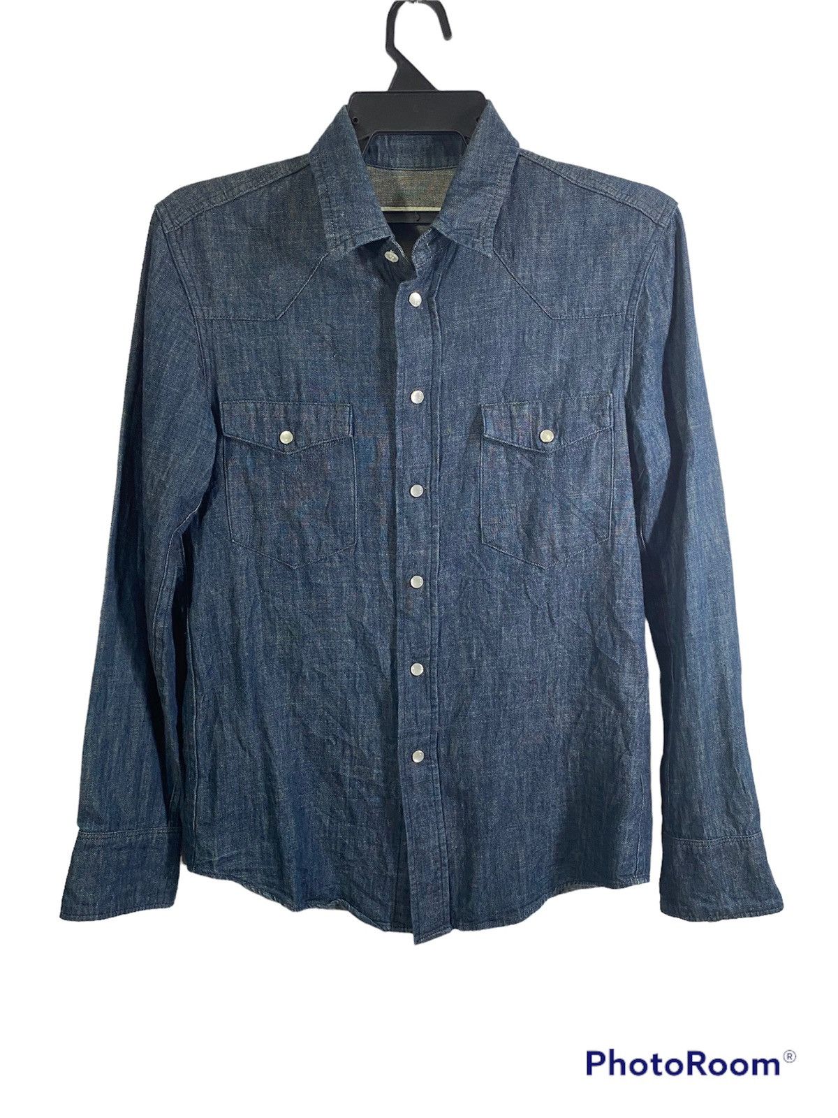 image of John Lawrence Sullivan John Lawrences Sullivan Soft Denime in Dark Blue, Men's (Size Medium)