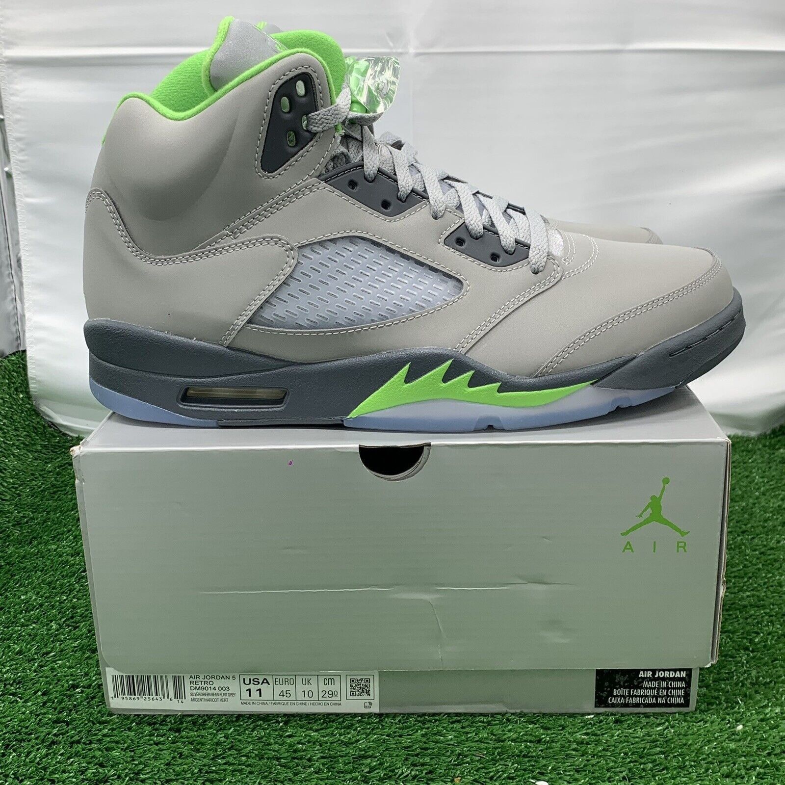 jordan 5 green bean 2022