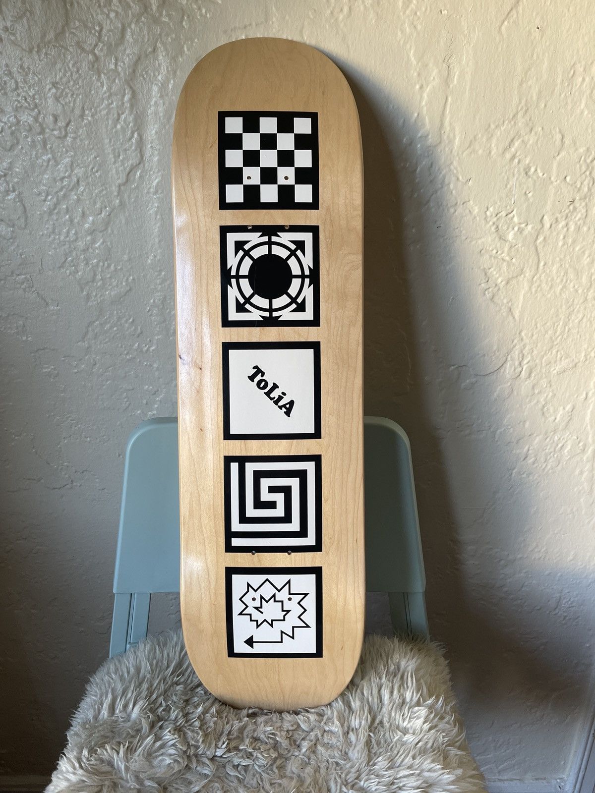 Gosha Rubchinskiy × PACCBET 8.5 TOLIA skate deck | Grailed 