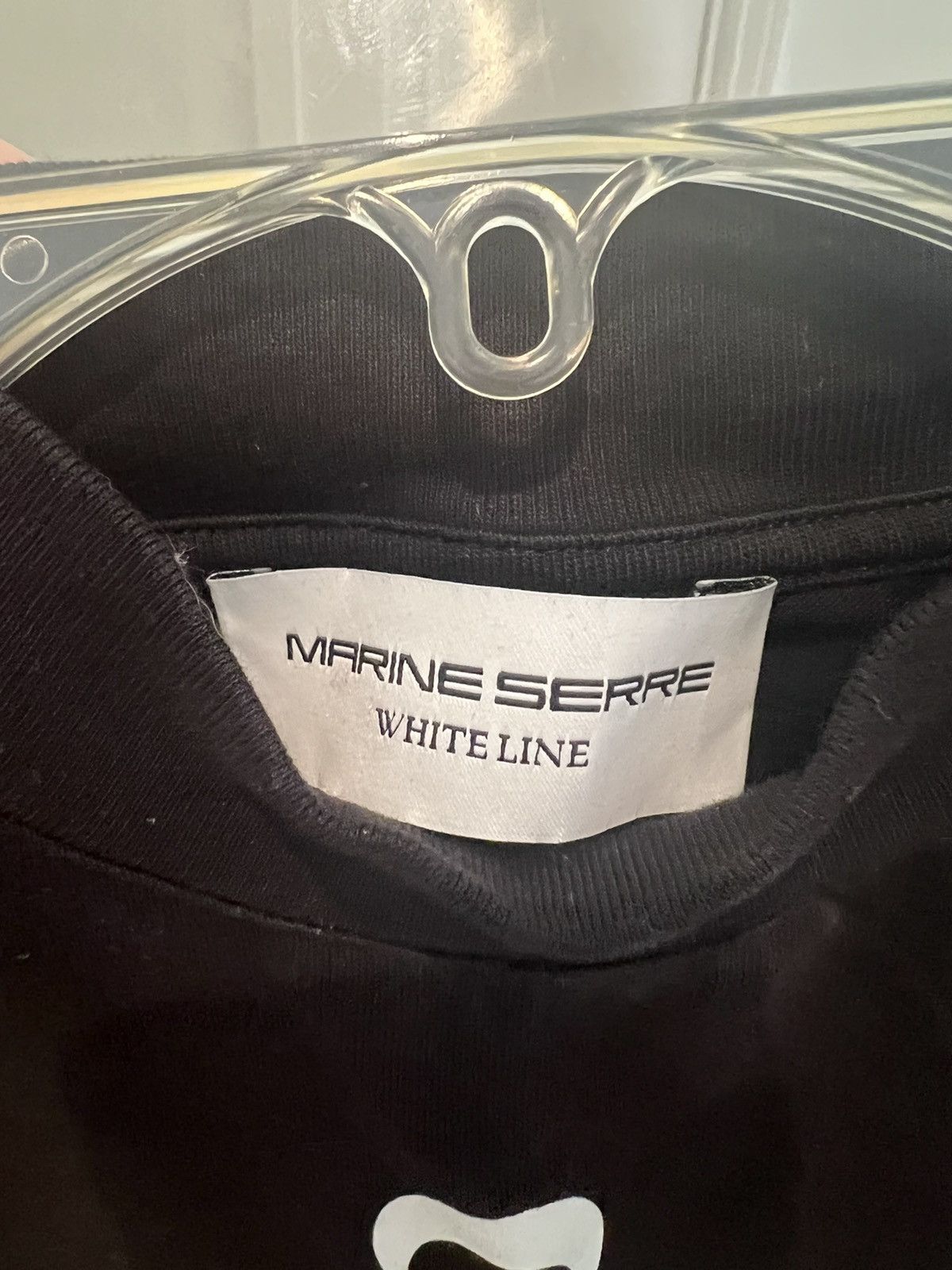 Marine Serre White label Radiation Tee With Center logo Size XL / US 12-14 / IT 48-50 - 3 Thumbnail