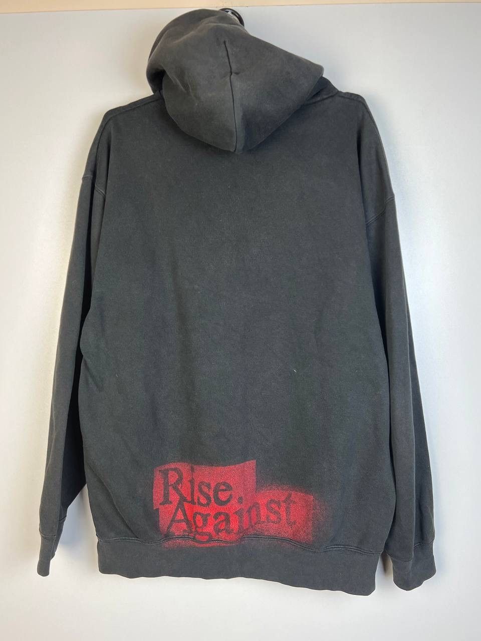 Vintage Rise Against 90s hoodie size XL Size US XL / EU 56 / 4 - 5 Thumbnail