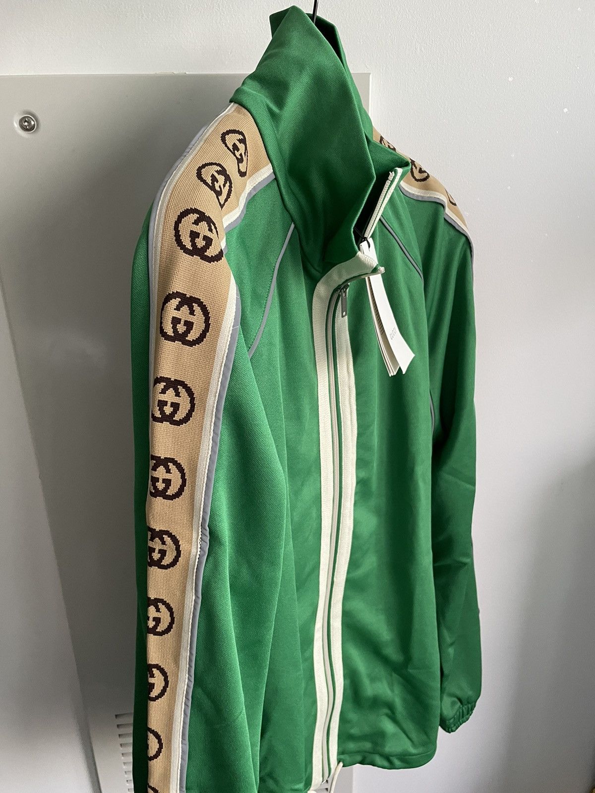 $3k Value NEW Runway LimitedEdition Gucci Logo Track Jacket