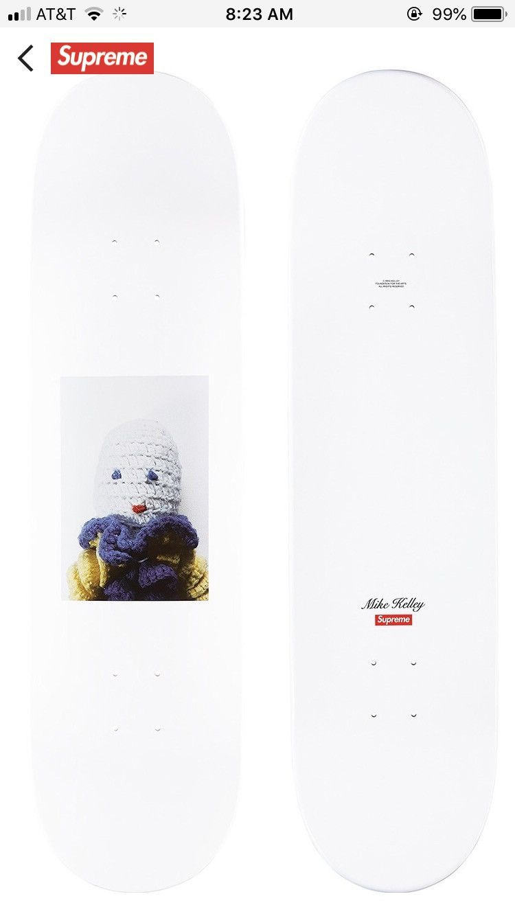 Supreme Mike Kelley Image 4 Deck Size ONE SIZE - 6 Thumbnail
