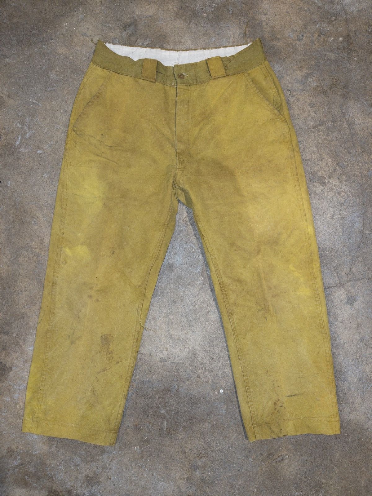 Filson × Vintage 40s acid faded hunting pants true vintage Size US 34 / EU 50 - 9 Thumbnail