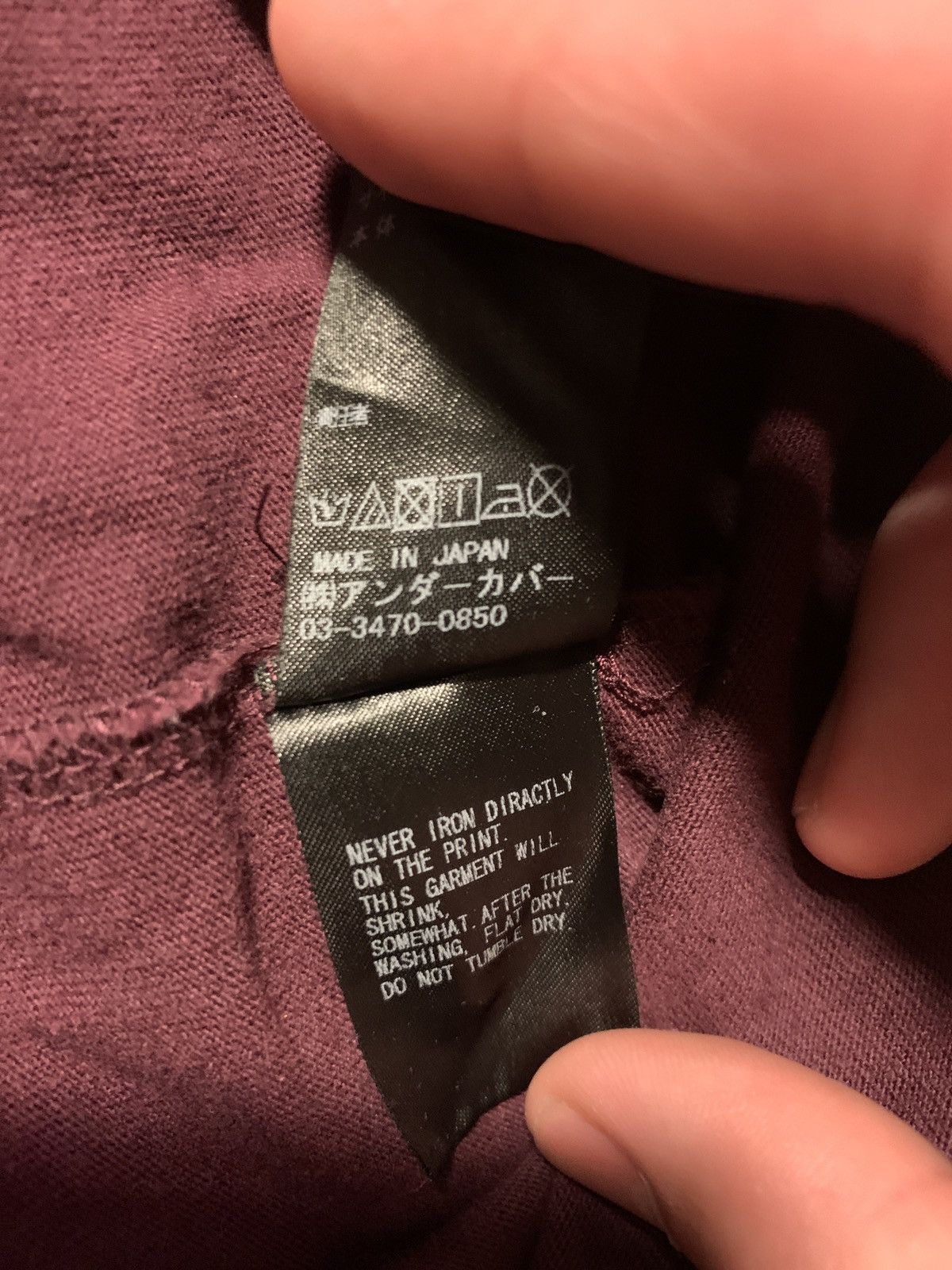 Undercover Angel/Devil Tee (tagged 4) Size US XL / EU 56 / 4 - 4 Thumbnail