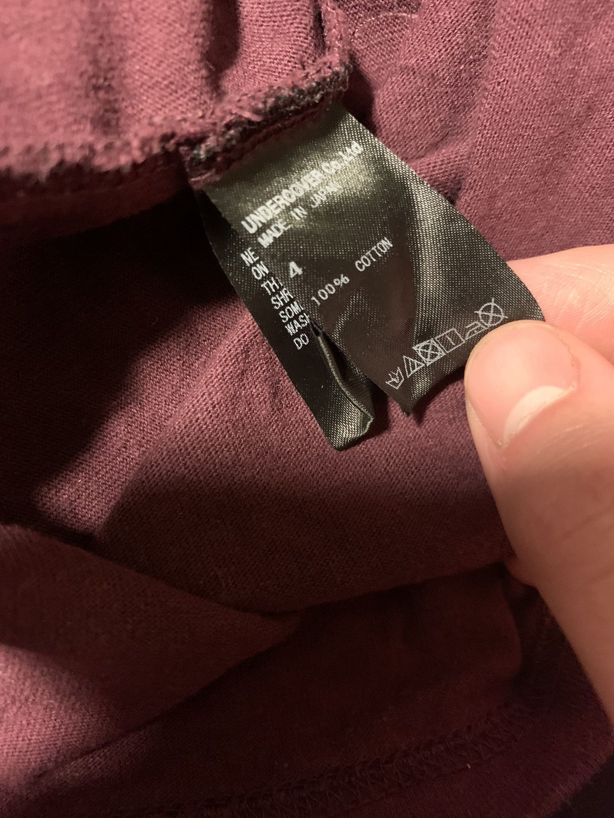 Undercover Angel/Devil Tee (tagged 4) Size US XL / EU 56 / 4 - 3 Thumbnail