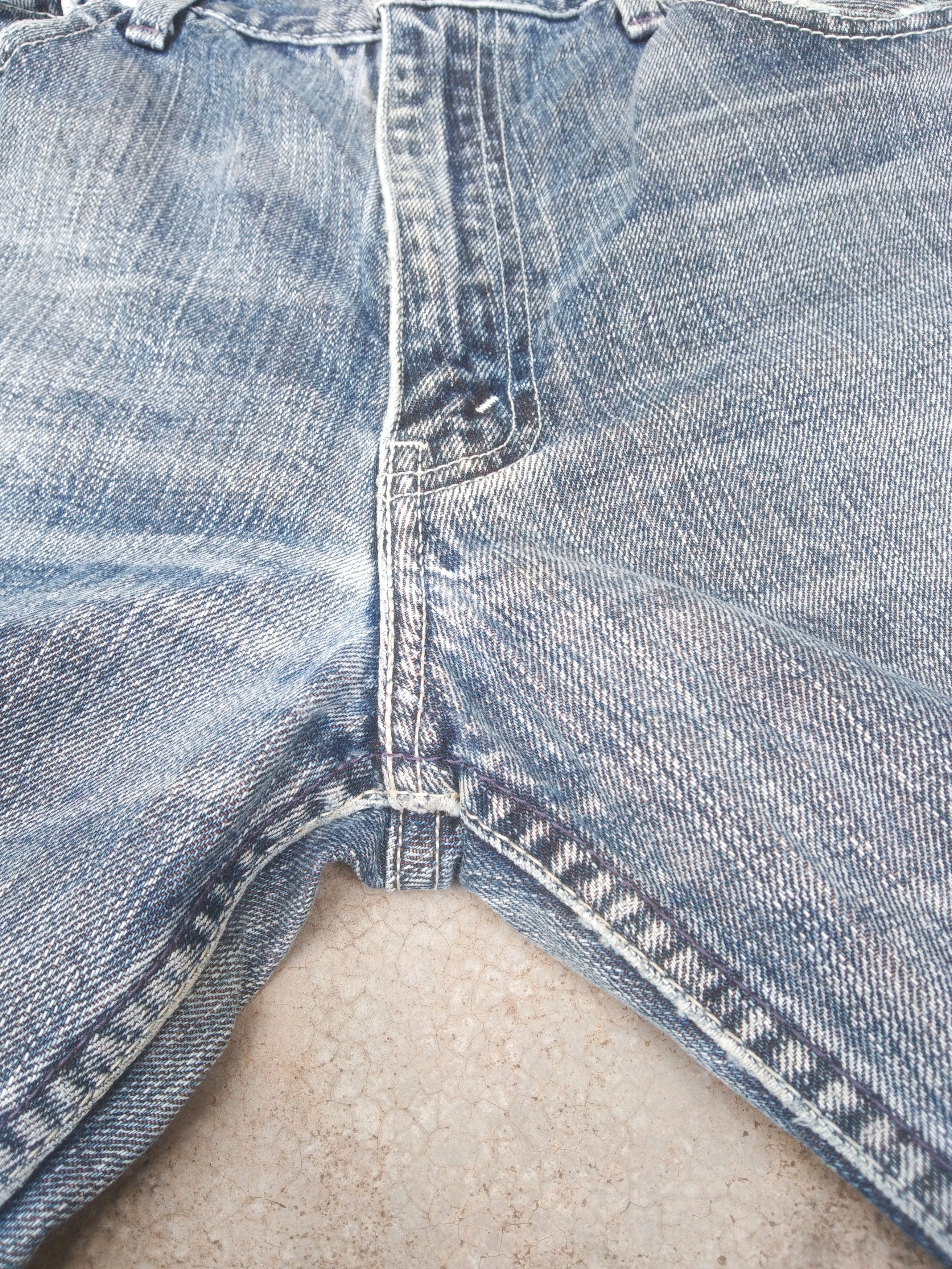 Levi's Vintage Levis 503 Straight Leg Distressed Jeans 34x30 Size US 34 / EU 50 - 7 Thumbnail