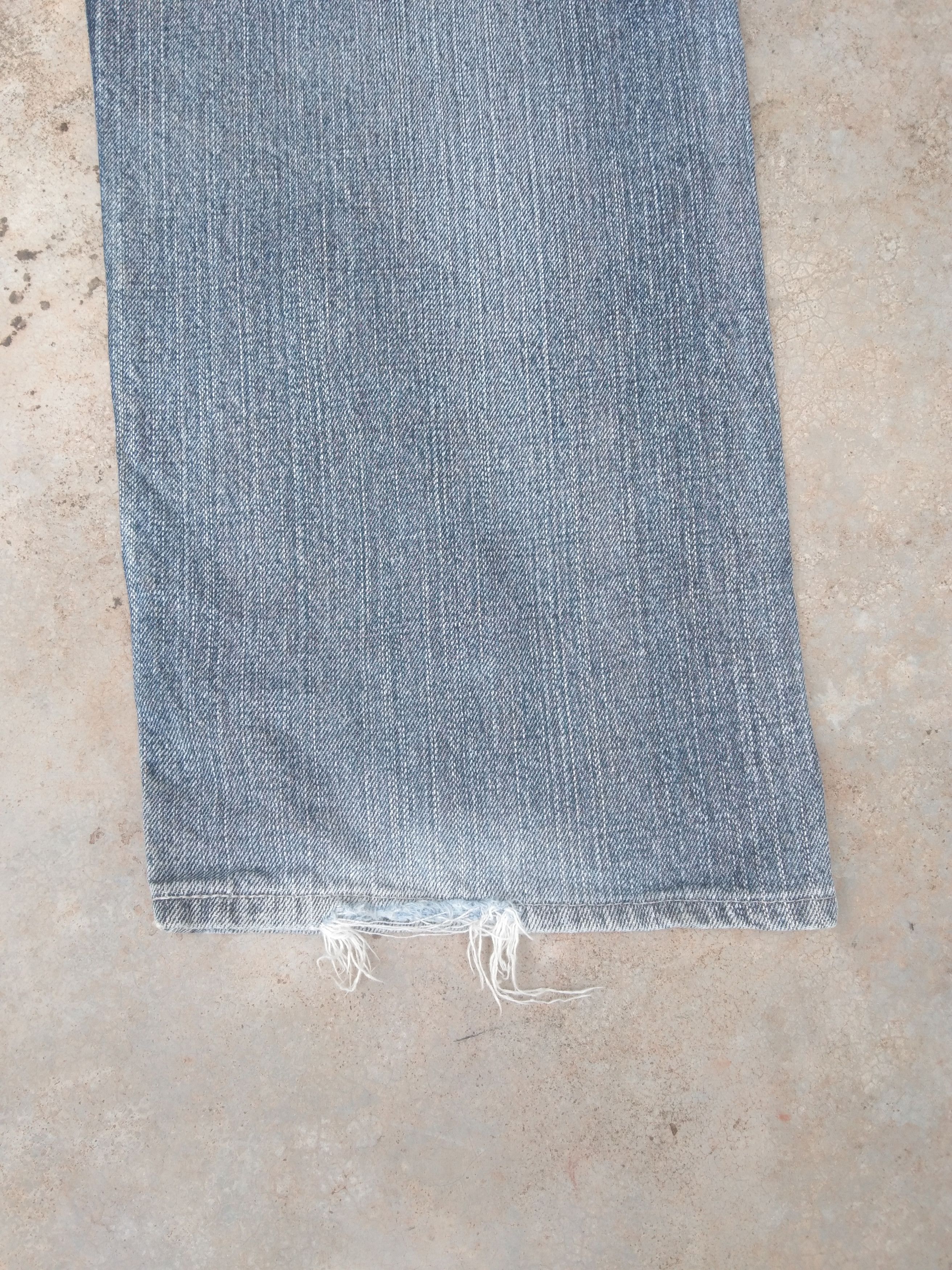 Levi's Vintage Levis 503 Straight Leg Distressed Jeans 34x30 Size US 34 / EU 50 - 4 Thumbnail