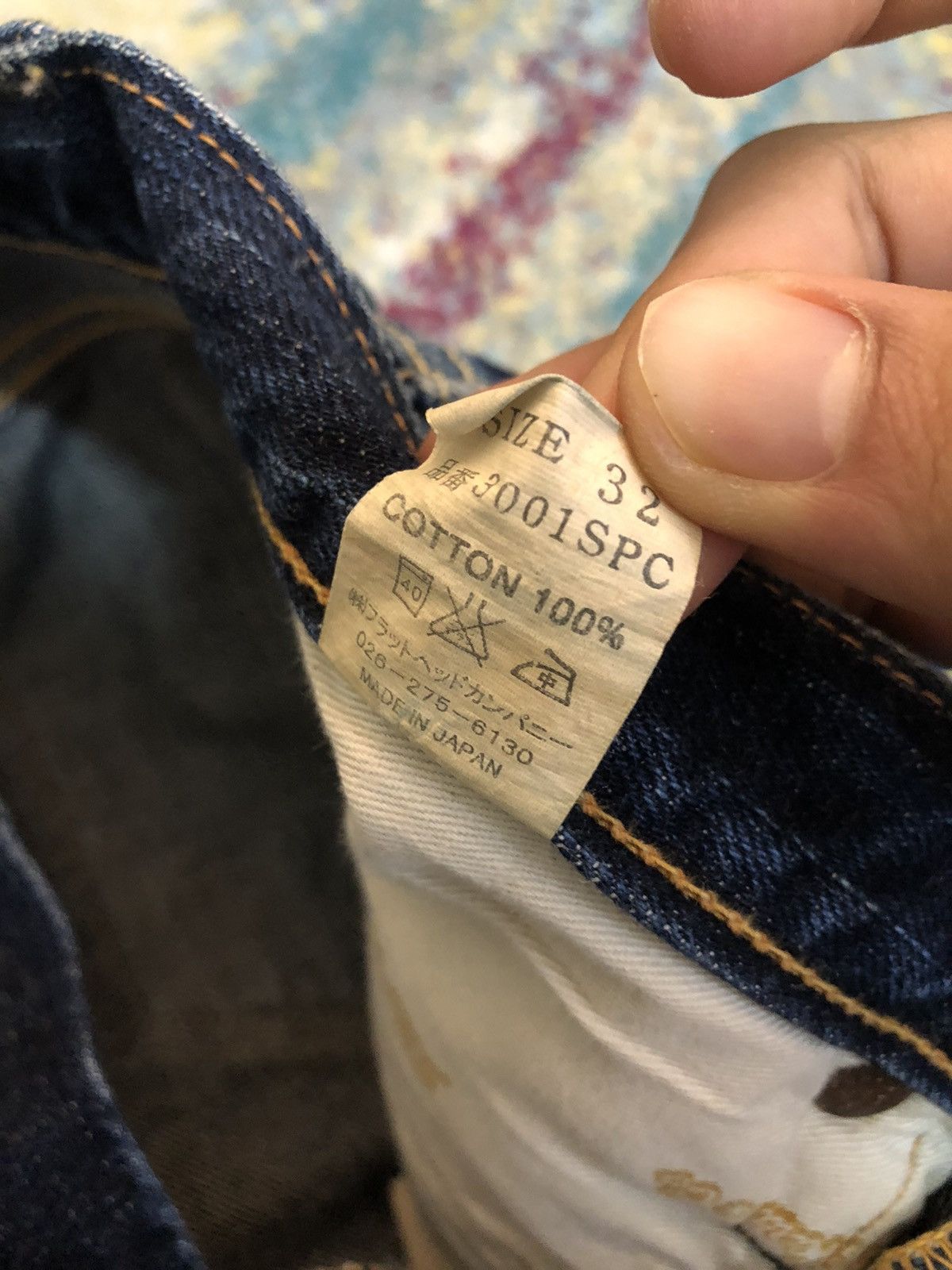 The Flat Head The Flat Head Selvedge 3001SPC Jeans Size US 30 / EU 46 - 16 Thumbnail
