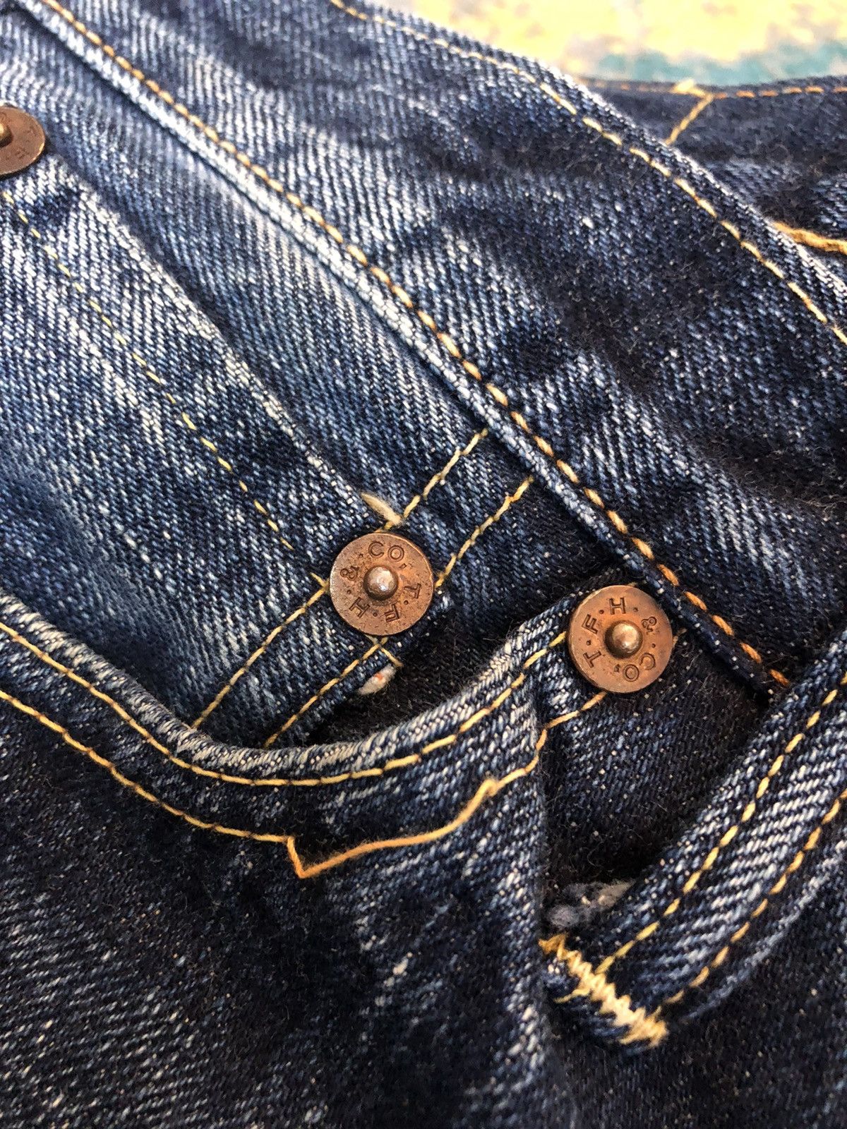 The Flat Head The Flat Head Selvedge 3001SPC Jeans Size US 30 / EU 46 - 7 Thumbnail