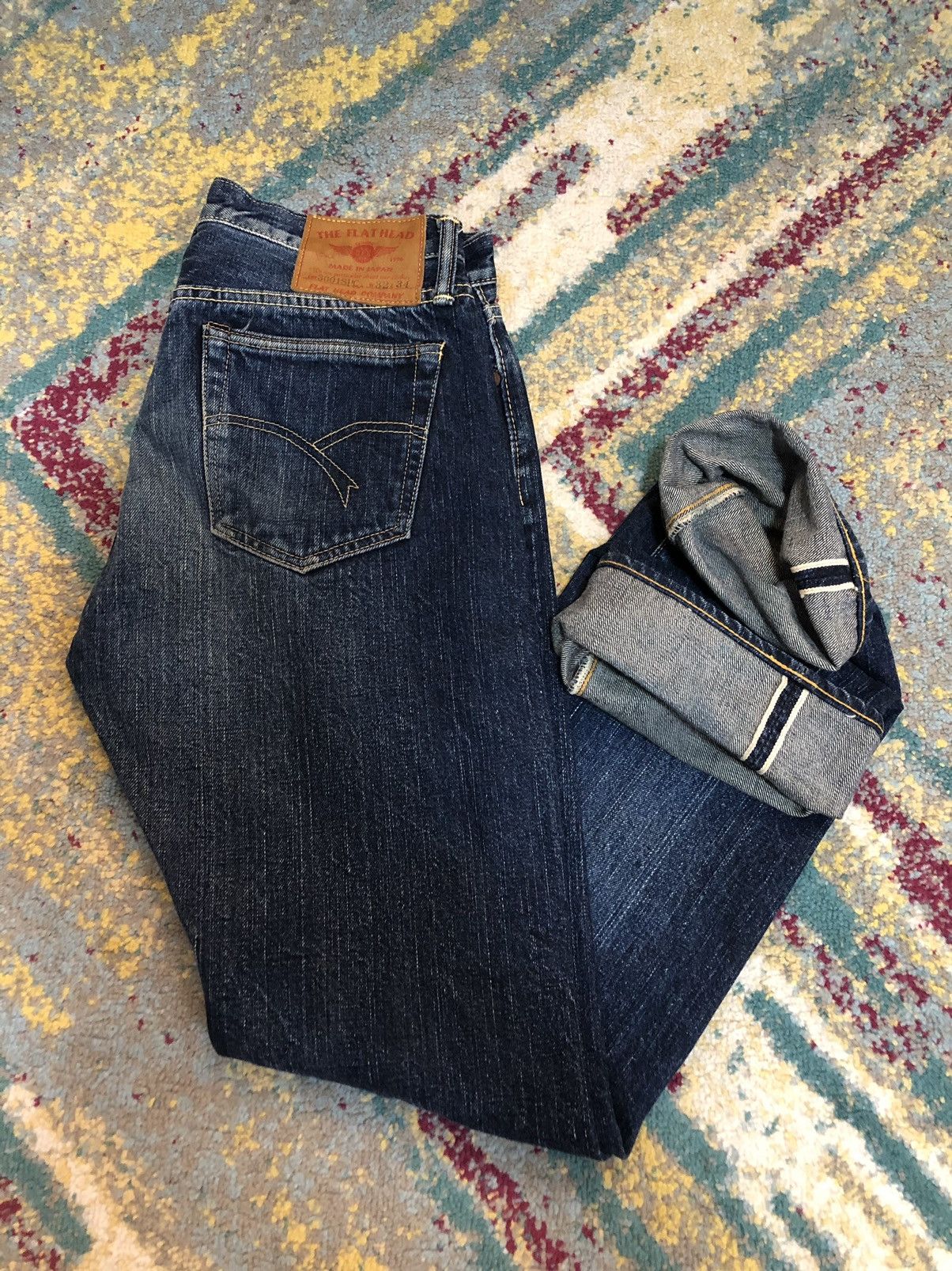 The Flat Head The Flat Head Selvedge 3001SPC Jeans Size US 30 / EU 46 - 3 Thumbnail