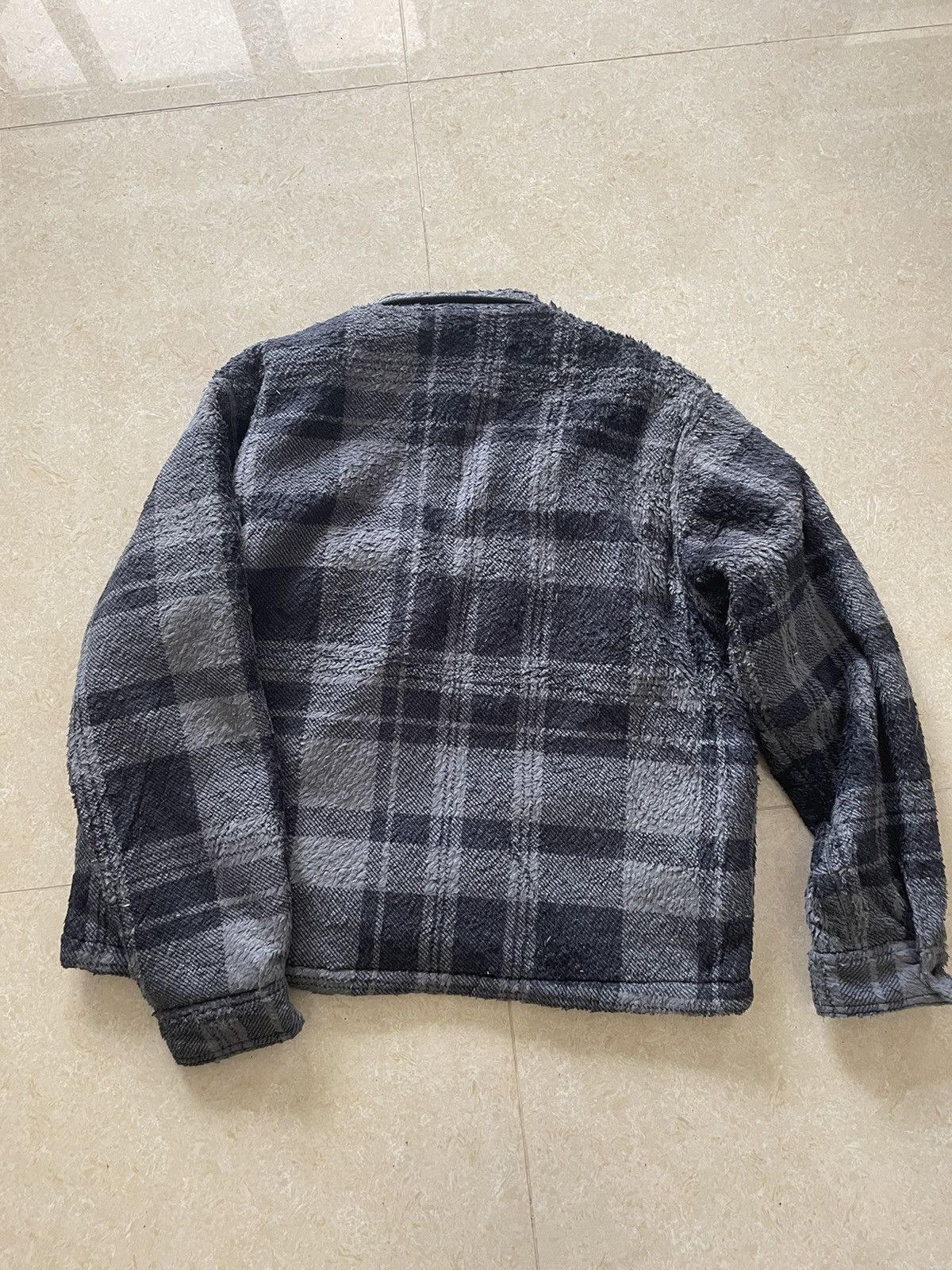 Stampd Stampd cropped plaid Sherpa bottom down M Size US M / EU 48-50 / 2 - 6 Thumbnail