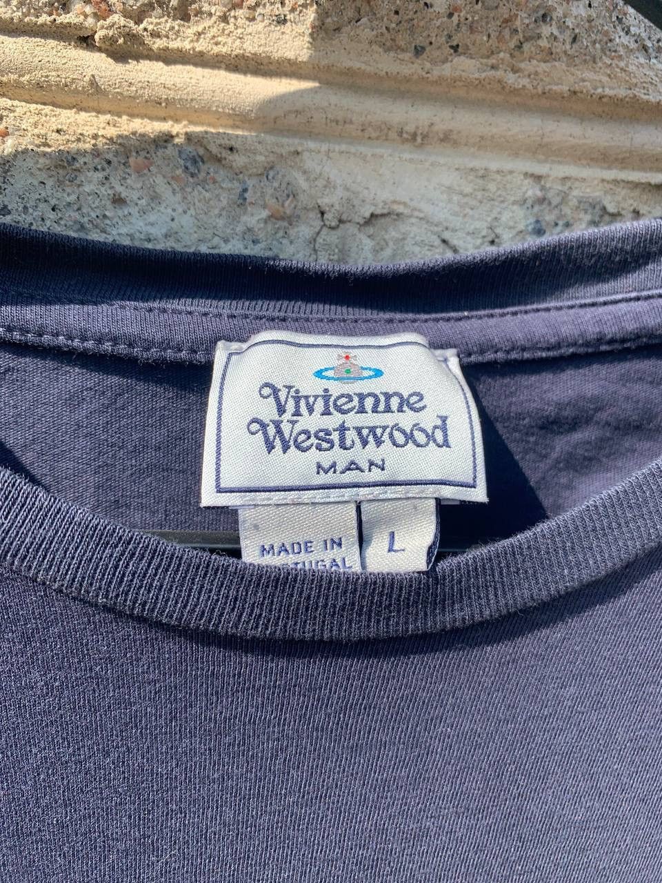 Vivienne Westwood Vivienne Westwood navy t shirt tee Size US L / EU 52-54 / 3 - 2 Thumbnail
