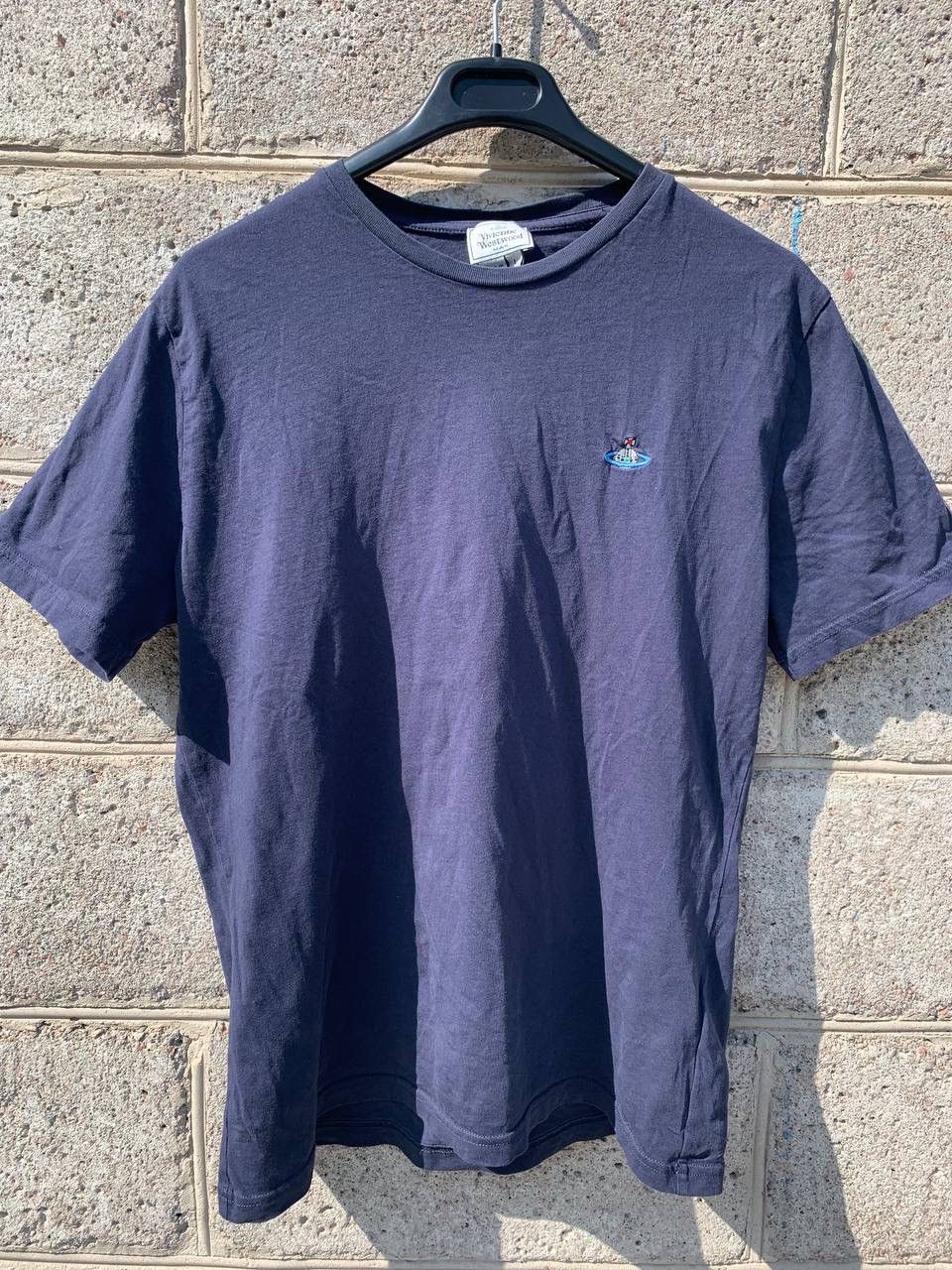 Vivienne Westwood Vivienne Westwood navy t shirt tee Size US L / EU 52-54 / 3 - 1 Thumbnail