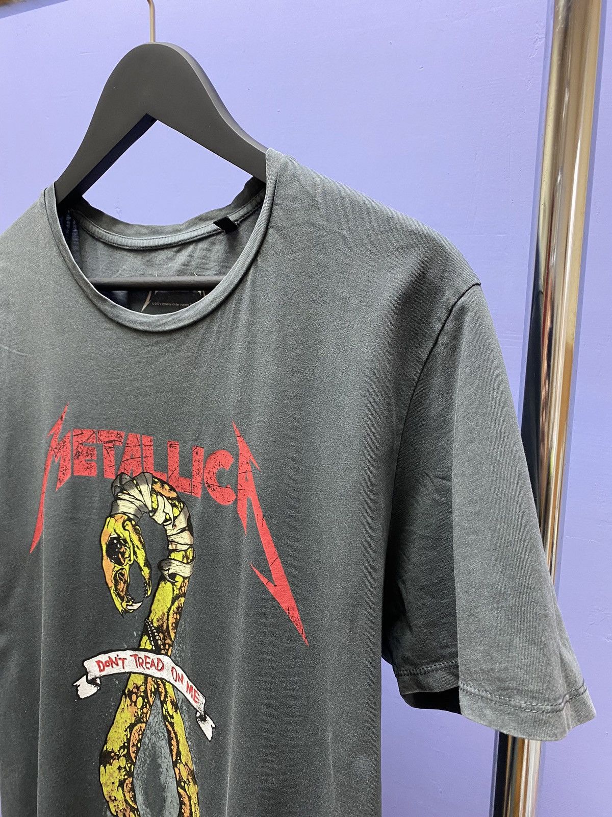 Band Tees Metallica Don’t Tread On Me Graphic Tees Size US XXL / EU 58 / 5 - 8 Thumbnail