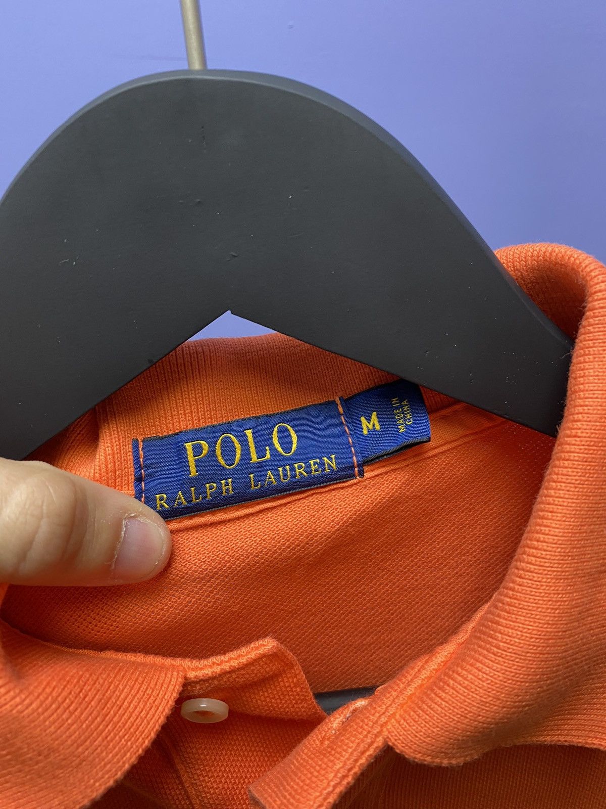 Ralph Lauren Polo Ralph Lauren Orange Polo T Shirt Size US M / EU 48-50 / 2 - 13 Thumbnail