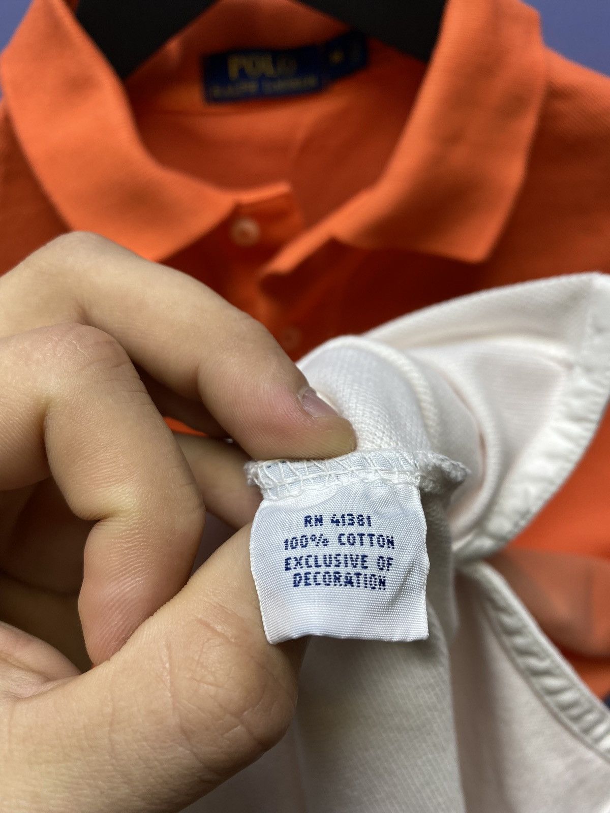 Ralph Lauren Polo Ralph Lauren Orange Polo T Shirt Size US M / EU 48-50 / 2 - 14 Thumbnail
