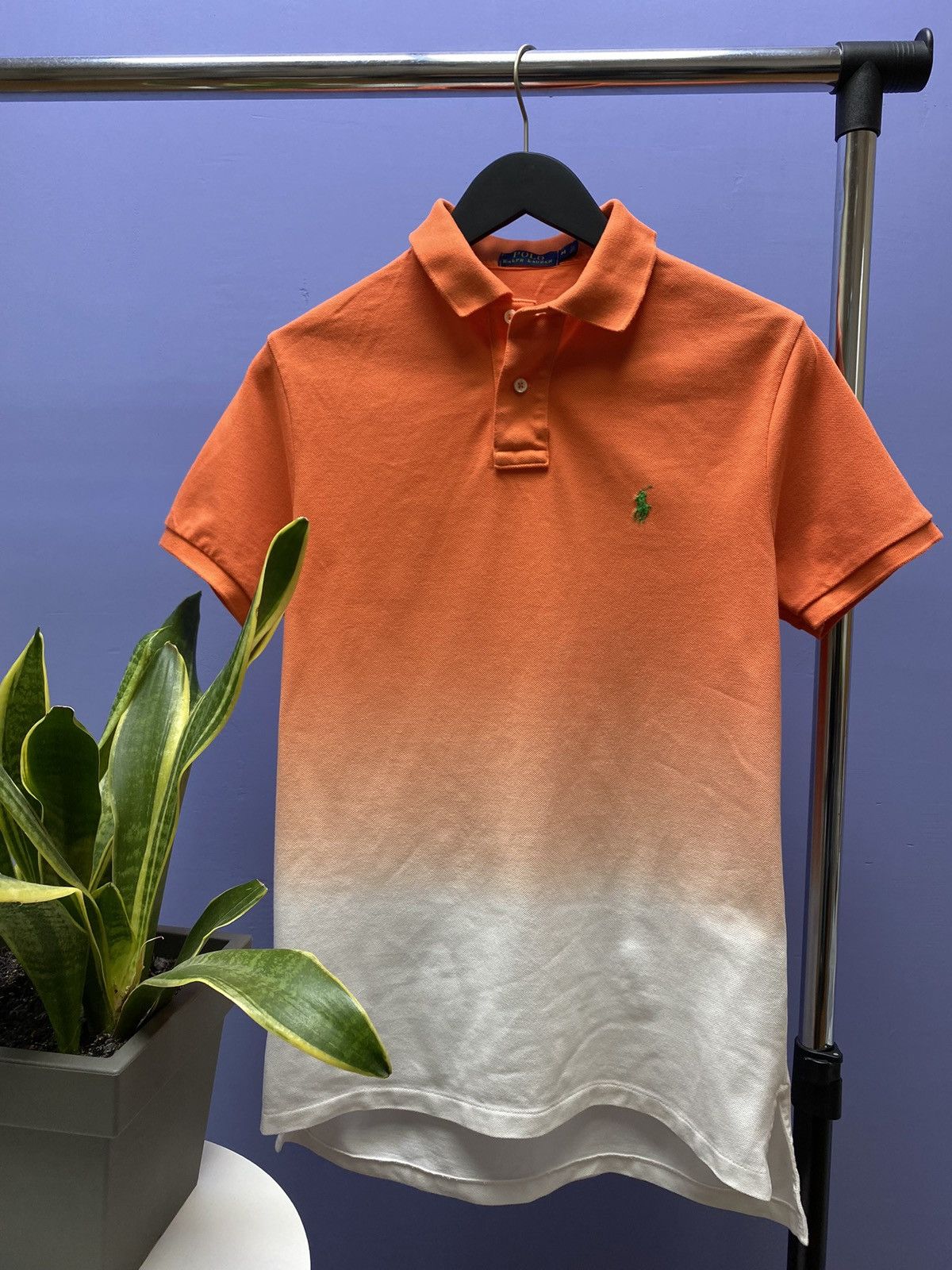 Ralph Lauren Polo Ralph Lauren Orange Polo T Shirt Size US M / EU 48-50 / 2 - 1 Thumbnail