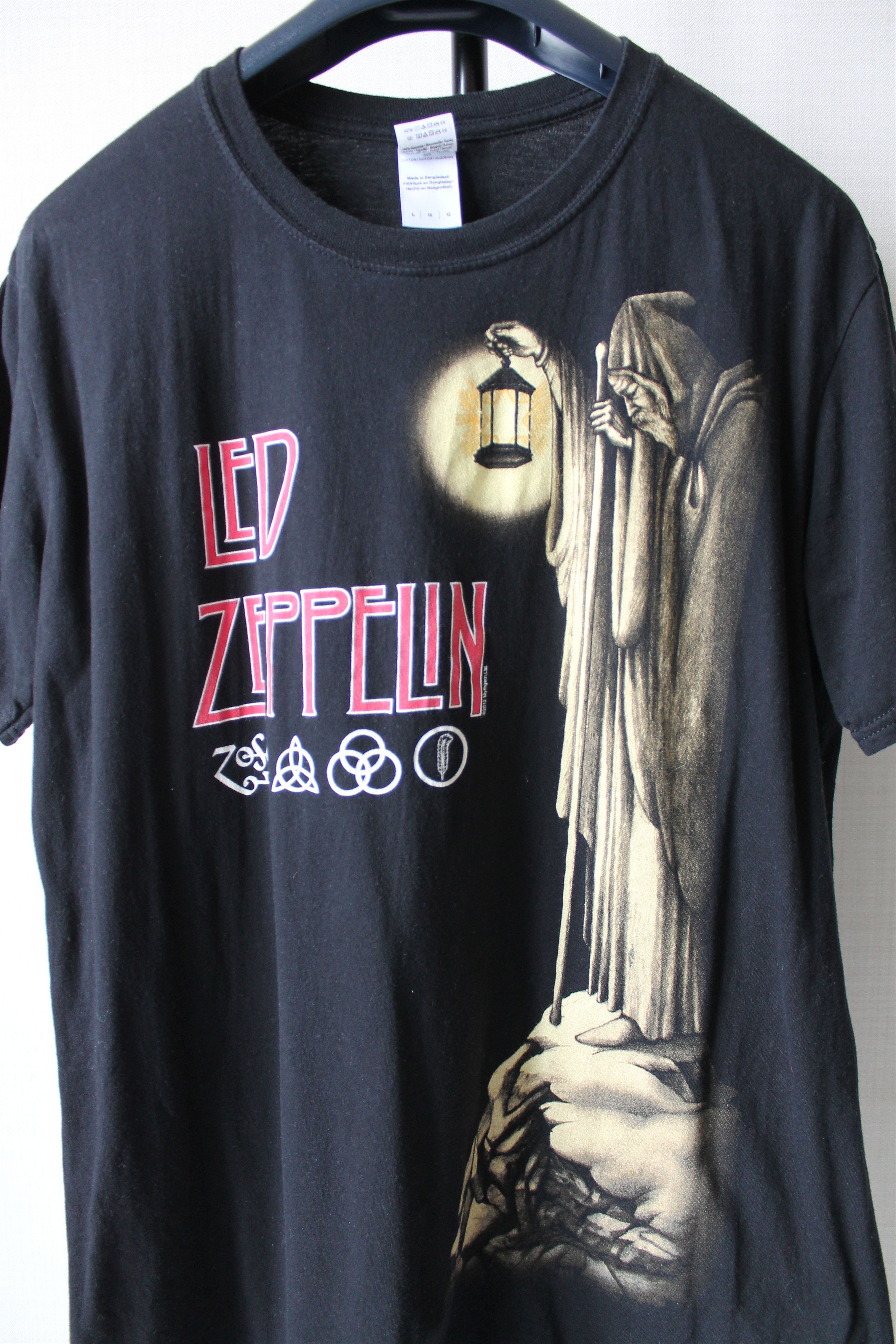 Band Tees × Led Zeppelin 2012 Led Zeppelin Vintage Band Tee Shirt Size US L / EU 52-54 / 3 - 2 Thumbnail