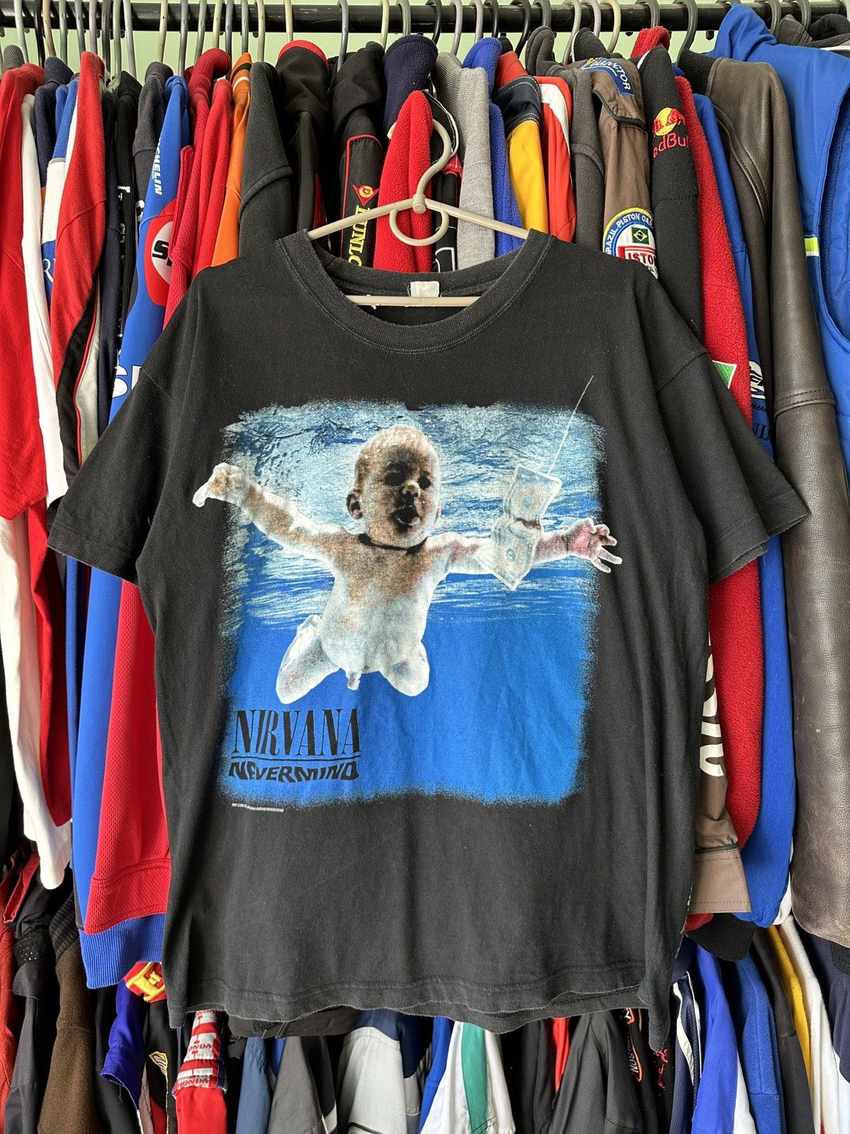 Nirvana × Vintage VINTAGE 2002 NIRVANA NEVERMIND TEE SHIRT