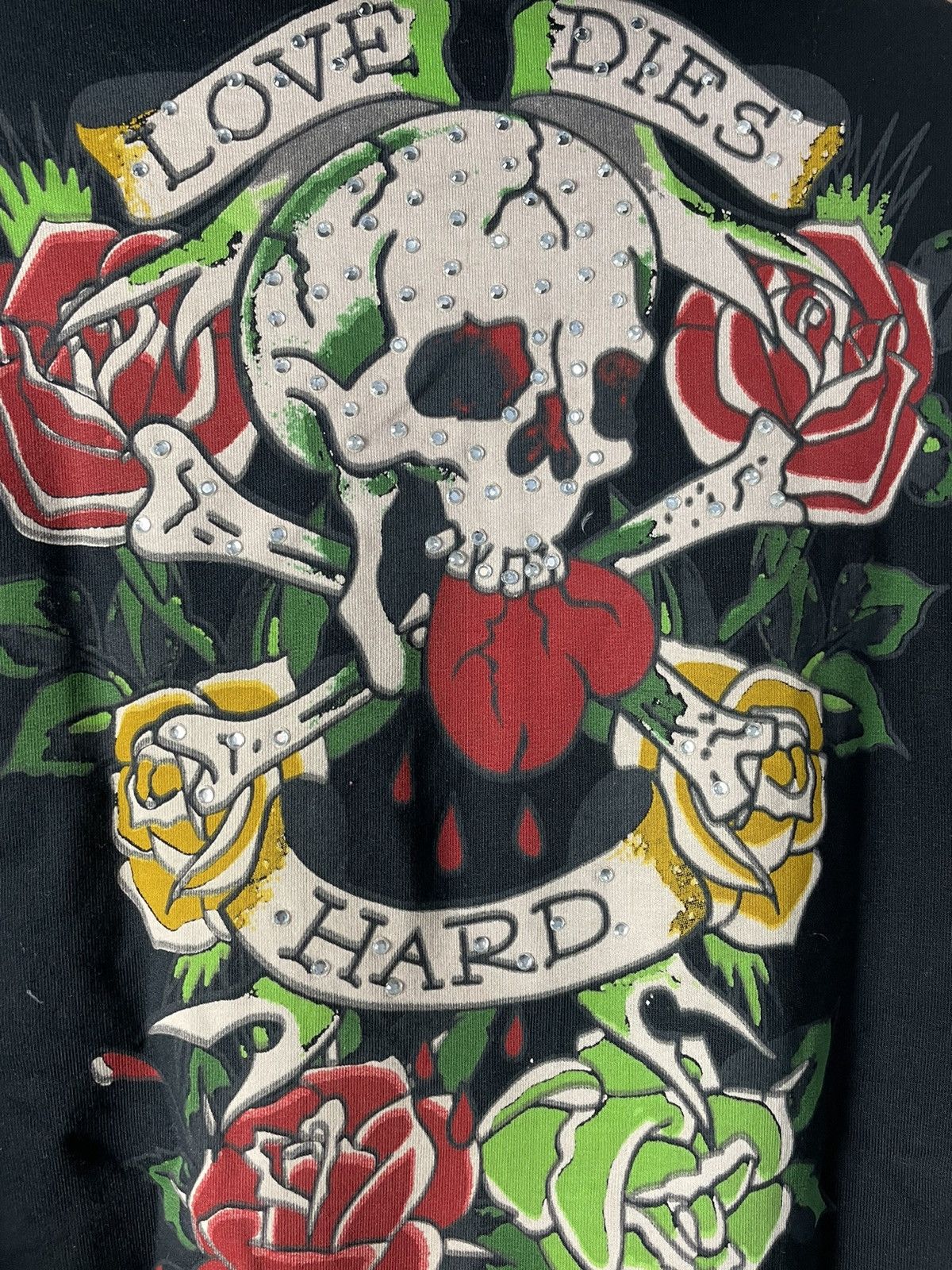 Ed Hardy Ed Hardy Women Zip Hoodie Rare Flowers Y2k Streetwear Drip Size S / US 4 / IT 40 - 3 Thumbnail