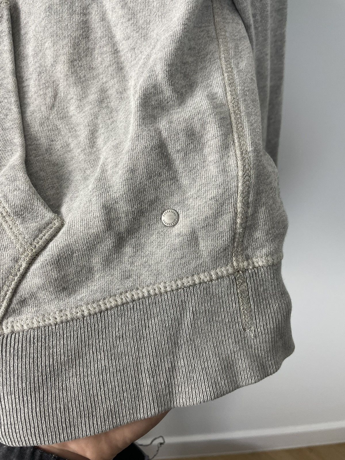 Allsaints Allsaints Basic Grey Zip Hoodie Minimalistic Streetwear Y2k Size US M / EU 48-50 / 2 - 5 Thumbnail