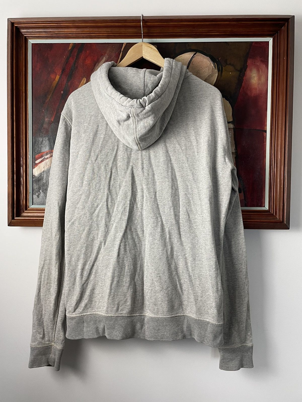 Allsaints Allsaints Basic Grey Zip Hoodie Minimalistic Streetwear Y2k Size US M / EU 48-50 / 2 - 3 Thumbnail