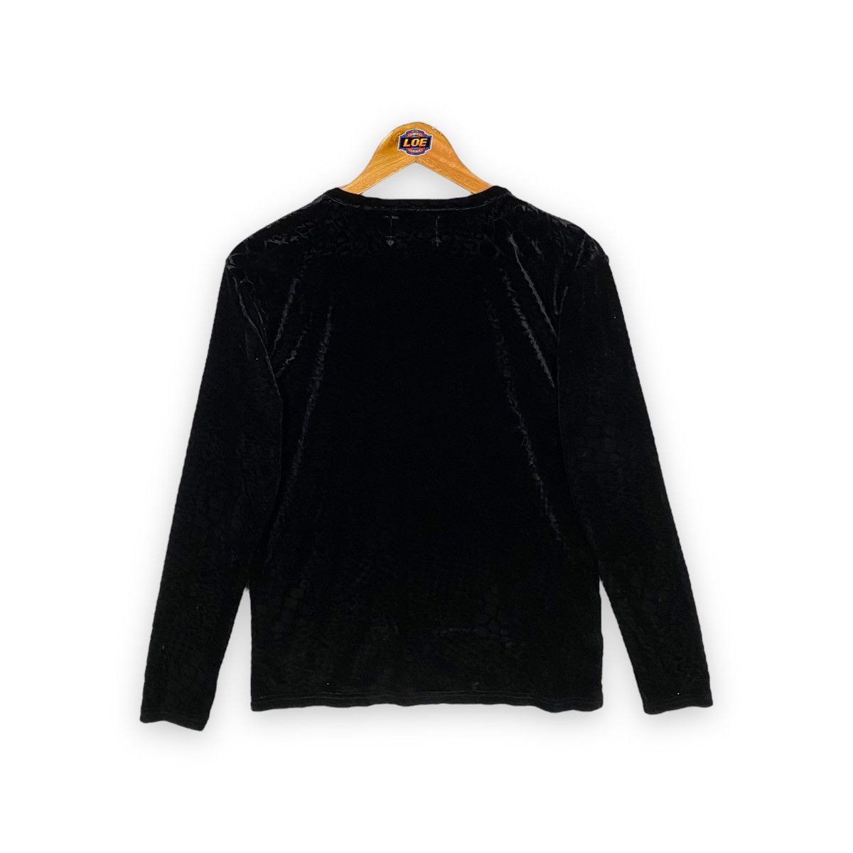 Roen × semanticdesign ROEN x SEMANTIC DESIGN Snakeskin Printed Velvet Tee Size US M / EU 48-50 / 2 - 8 Thumbnail
